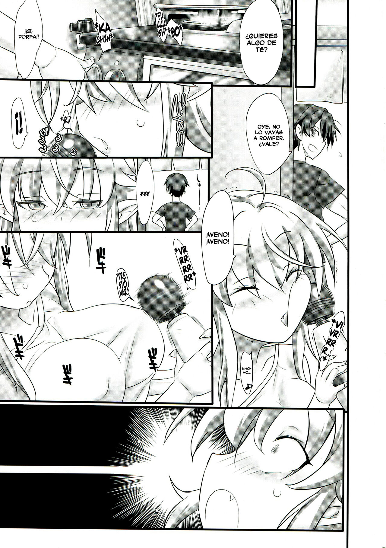 (C85) [Kinbou Sokai (Konmori)] Maou no Musume-san wa Jikaku ga Tarinai You desu. (Yuusha ni Narenakatta Ore wa Shibushibu Shuushoku wo Ketsui Shimashita.) [Spanish] [HGnF & Slarka] 이미지 번호 5