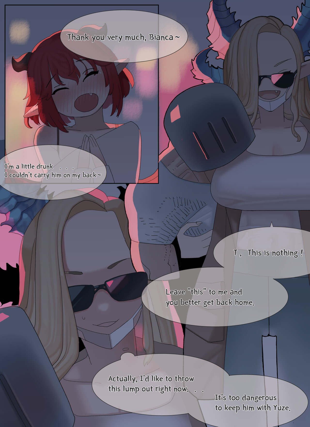 [Dangpa] At the motel, with bianca (Guardian Tales) [English] 이미지 번호 2