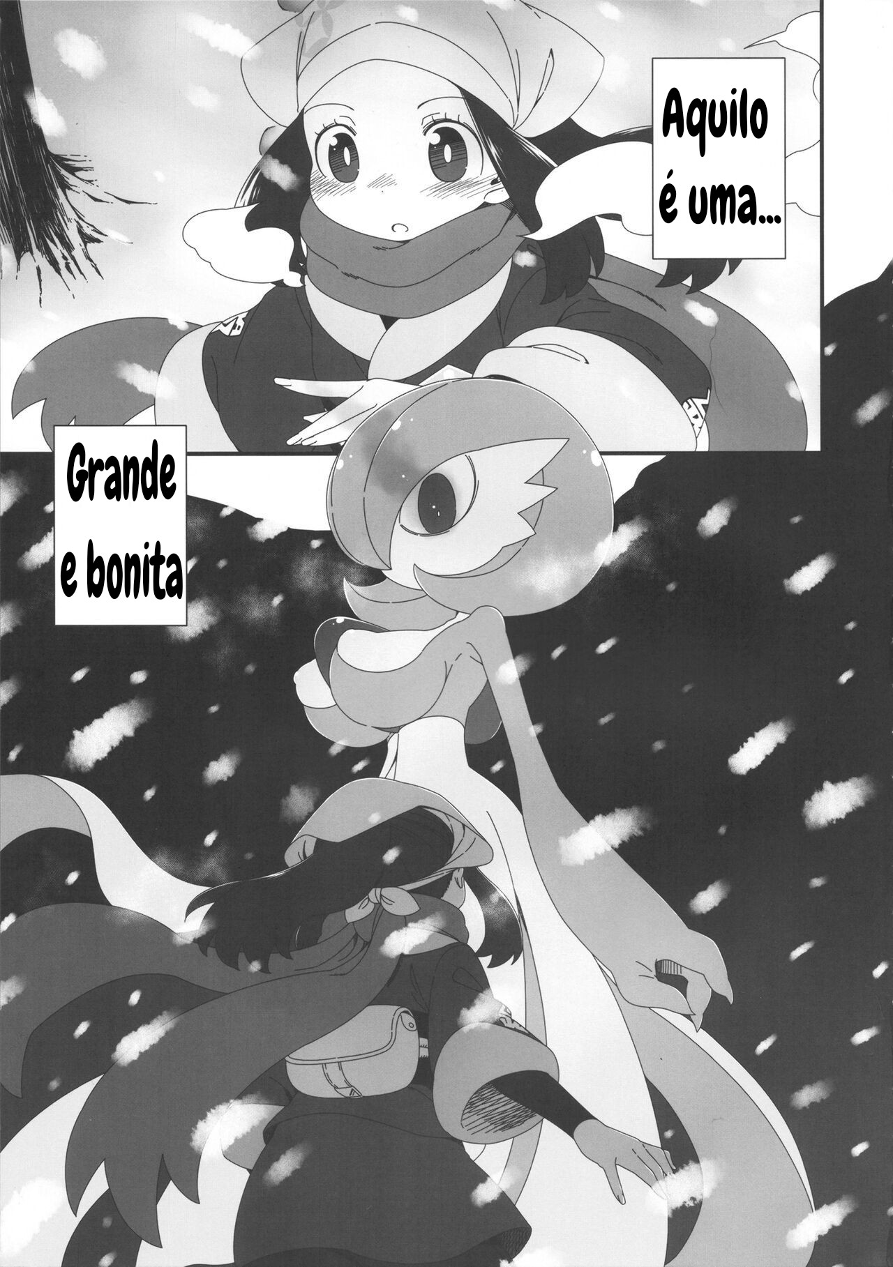 (C101) [Hanya Yashiki (Hanya)] Yasei no Oyabun Sirnight ga Arawareta! (Pokémon) [Portuguese-BR] image number 4