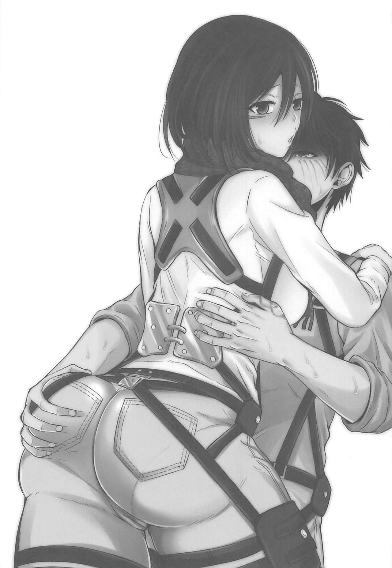 (C96) [Pucchu (Echigawa Ryuuka)] Ano Hi no Shounen Shoujo (Shingeki no Kyojin) numero di immagine  2