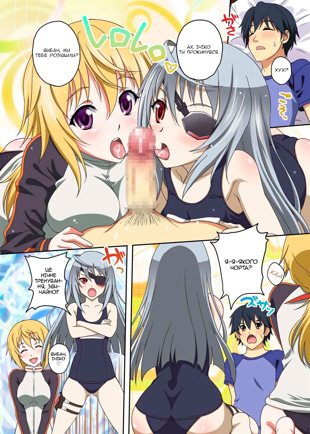 (C80) [Studio Aruta (Kusui Aruta)] IS no Hon (Kari) (IS <Infinite Stratos>) [Ukrainian] [MakDesu] 画像番号 2