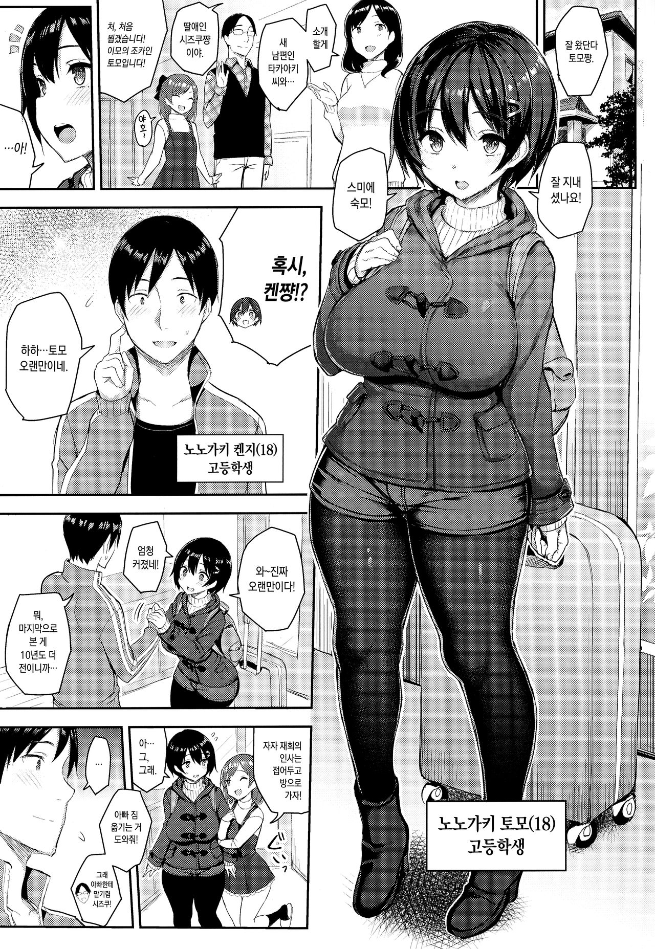 (C95) [Ichibocchi (Ichinomiya Yuu)] Kyonyuu Itoko ga Iru Kyuuka | 거유 사촌누나가 있는 휴가 [Korean] numero di immagine  3