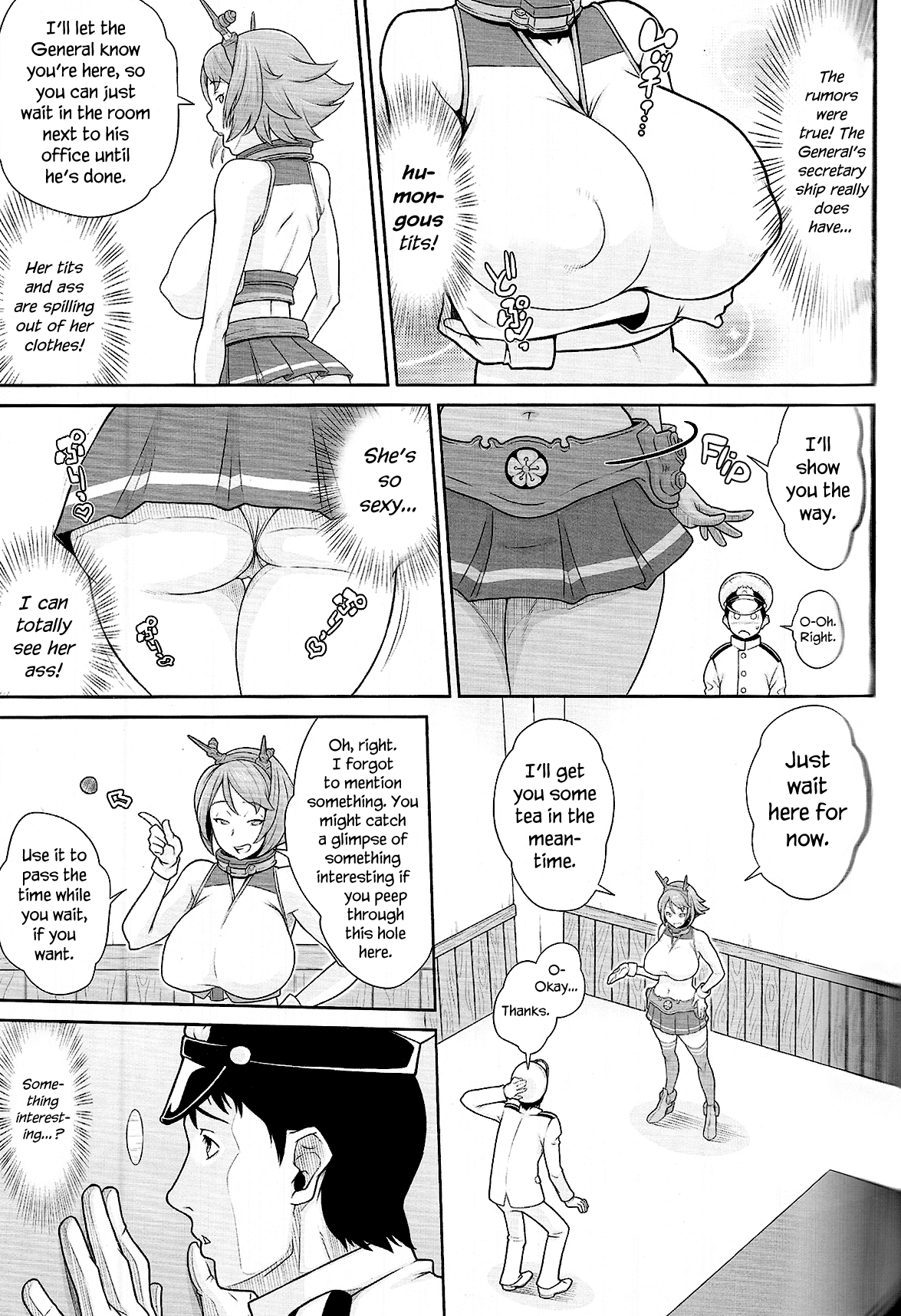 (C85) [Butagoya (Kemigawa Mondo)] Ise Mairi | A Visit to Ise (Kantai Collection) [English] =LWB= numero di immagine  8