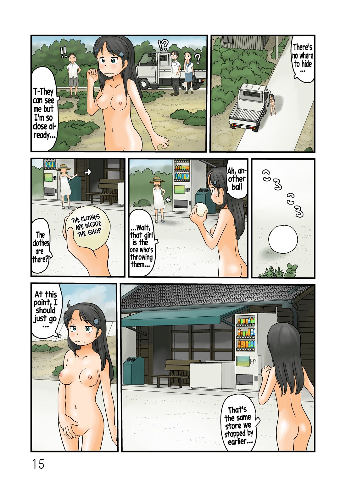 [Awatake (Hirotake Awataka)] Nazo no Rajo no Shinsou | The Truth About the Mysterious Naked Woman [English] [Hikari no Kaze] 16eme image