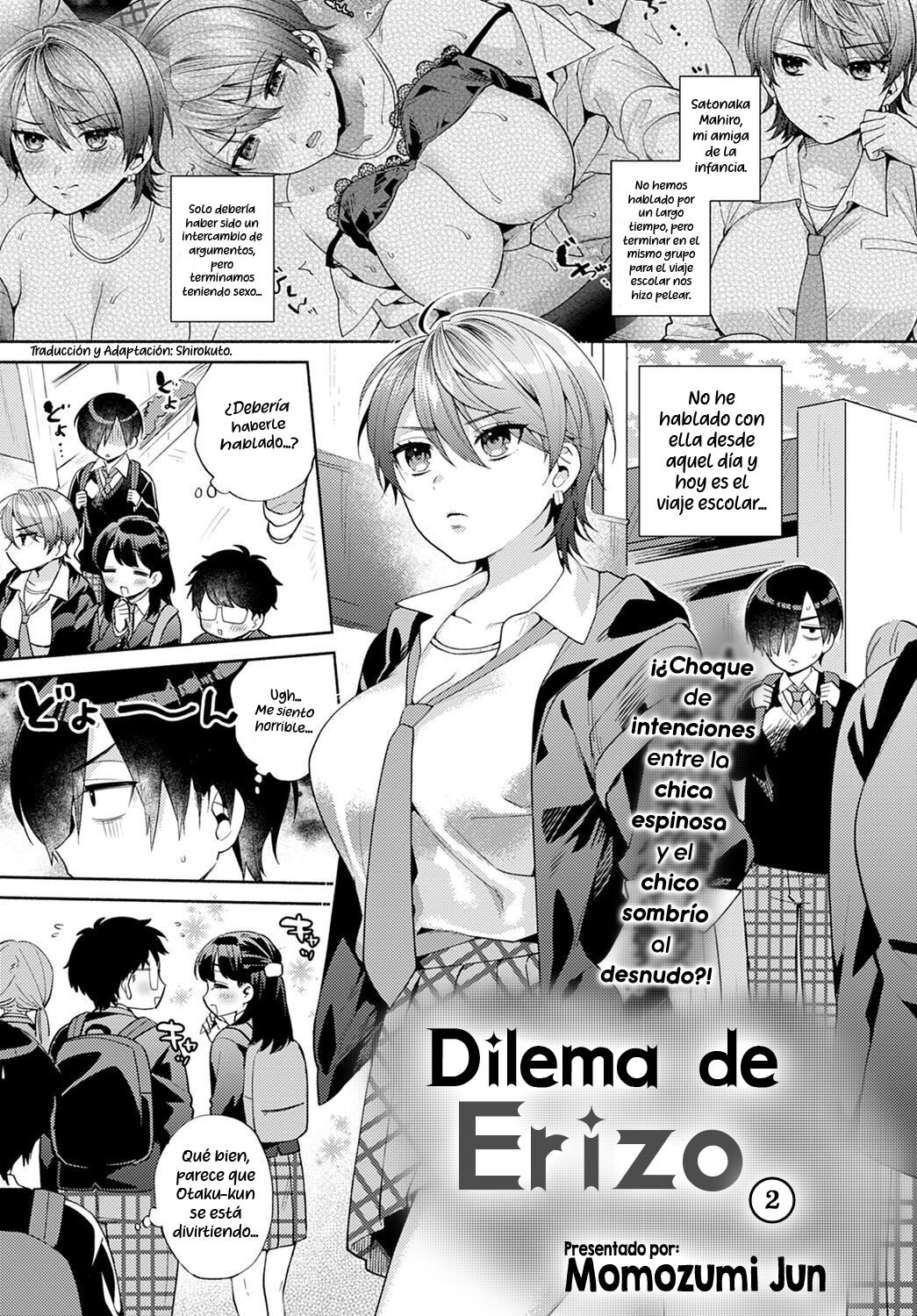 [Momozumi Jun] Harinezumi no Dilemma 1 | Dilema de Erizo 1 (COMIC Anthurium 2021-12) [Spanish] [Shirokuto] [Digital] image number 1