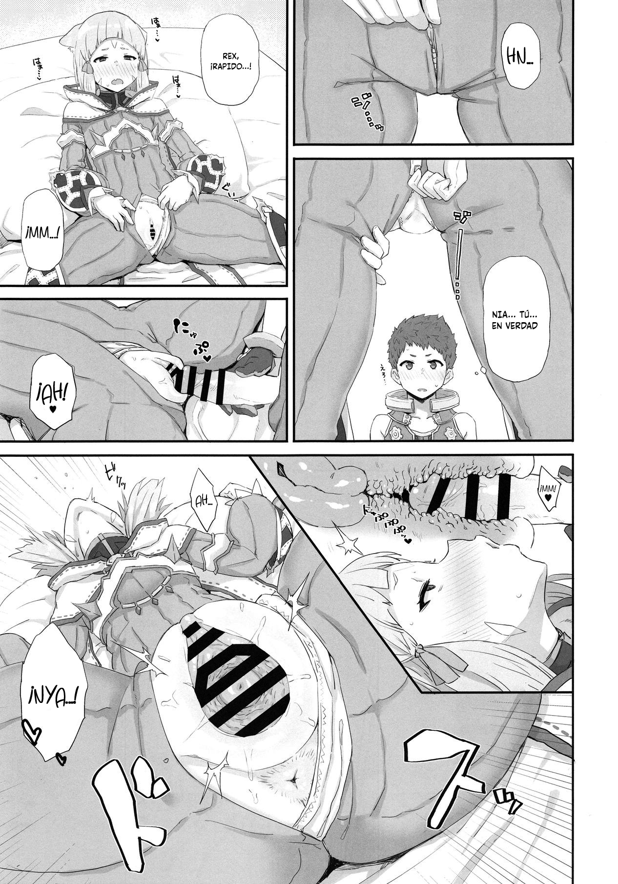 (COMIC1☆13) [Gomuhachi (Gomu)] Watashi no Omoi o Anata ni... (Xenoblade 2) [Spanish] [NekoCreme] numero di immagine  6
