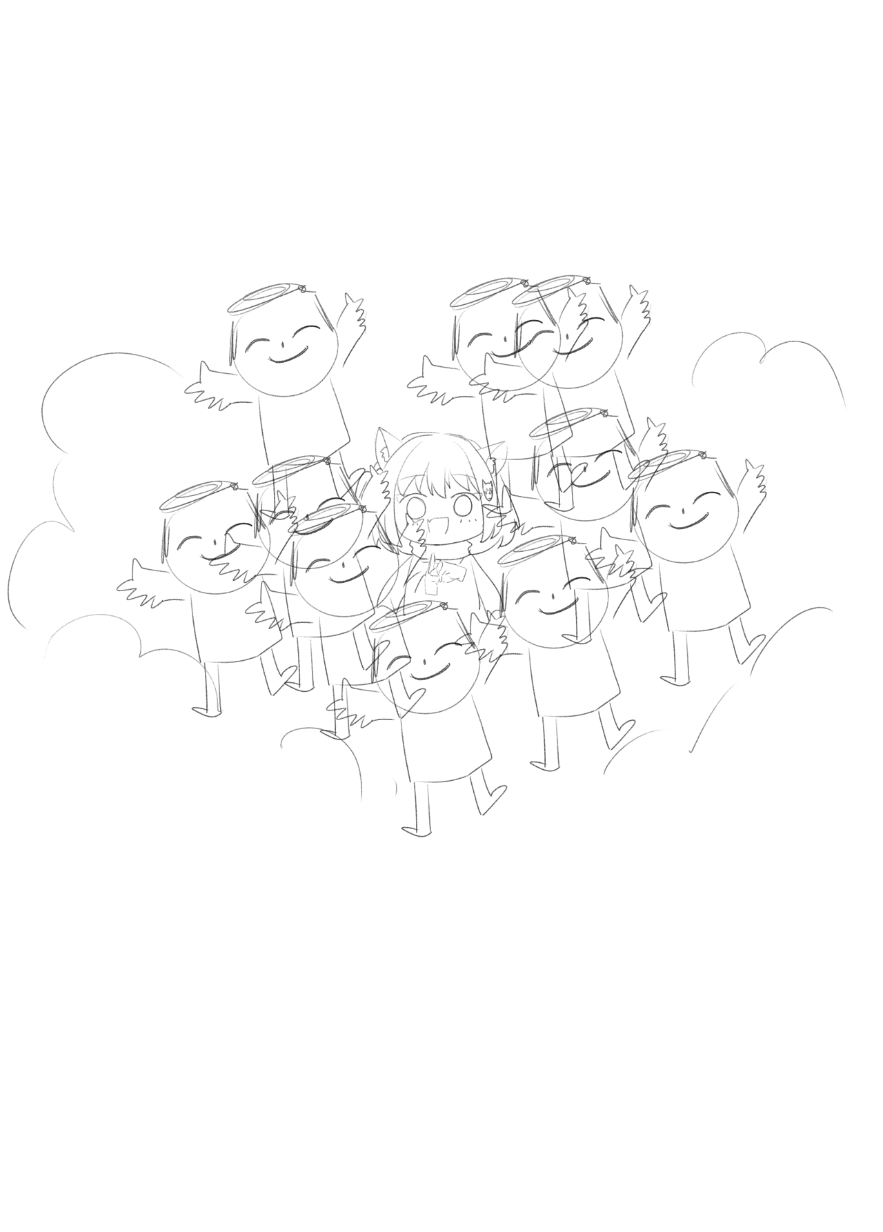 [moonjunk4] 이즈나와 환영분신술 (+日本語) (Blue Archive) 图片编号 2