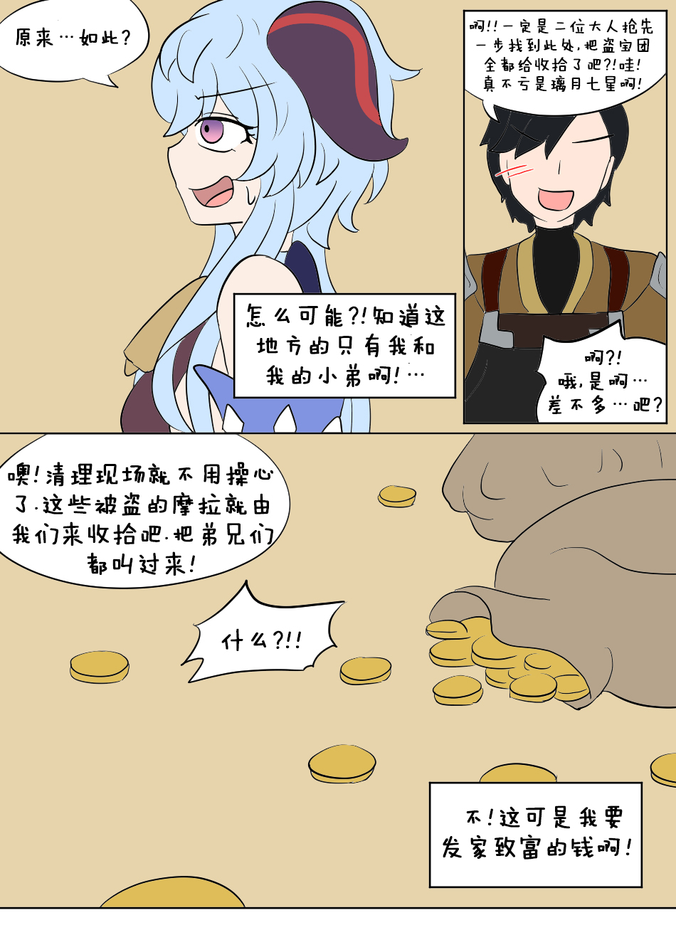 [Vel] Genshin TSF : Skin Bandits | 原神TSF：盗皮团 [Chinese] [Starpt个人汉化] image number 28