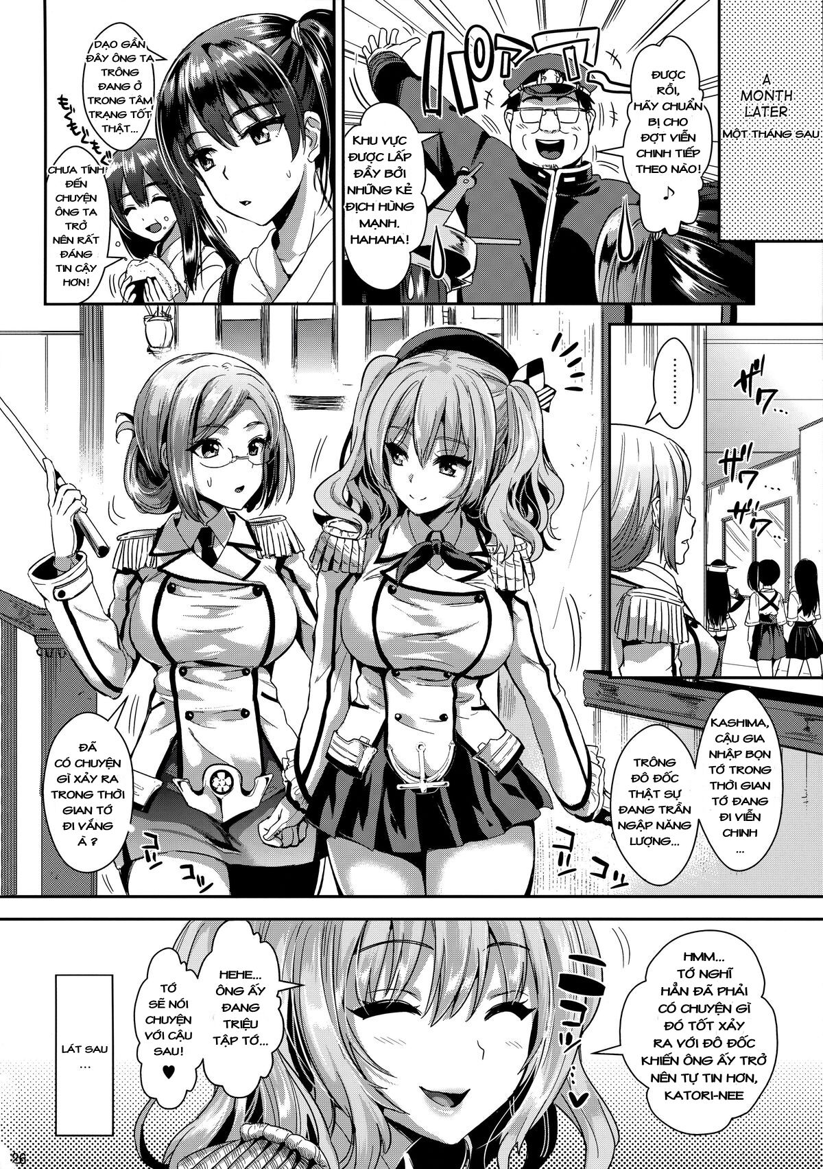(C89) [YURIRU-RARIKA (Kojima Saya, Lazu)] Gohoushi Tantou no Kashima desu (Kantai Collection -KanColle-) [Vietnamese] 画像番号 25