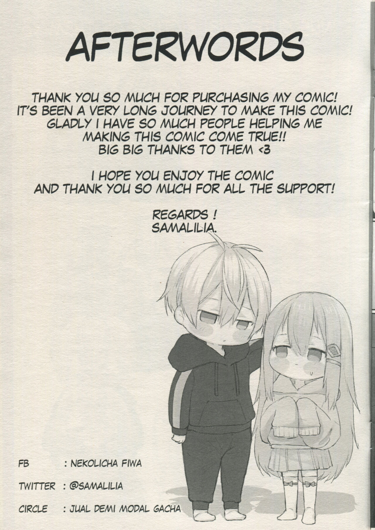 (COMIFURO 15) [Jualan Demi Modal Gacha (Samalilia)] accidental love [English] 图片编号 30