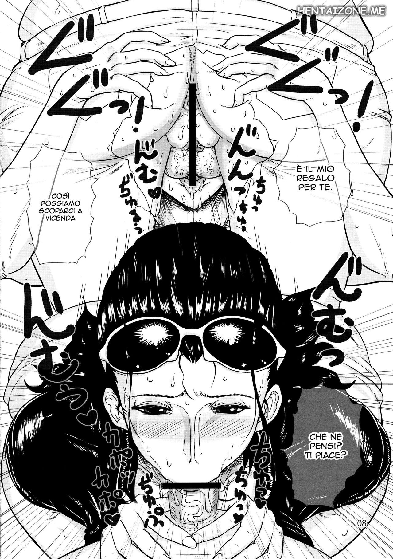 (Futaket 8) [SERIOUS GRAPHICS (ICE)] ICE BOXXX 9 EASY RIDE | Finalmente ci Rivediamo (One Piece) [Italian] 图片编号 9