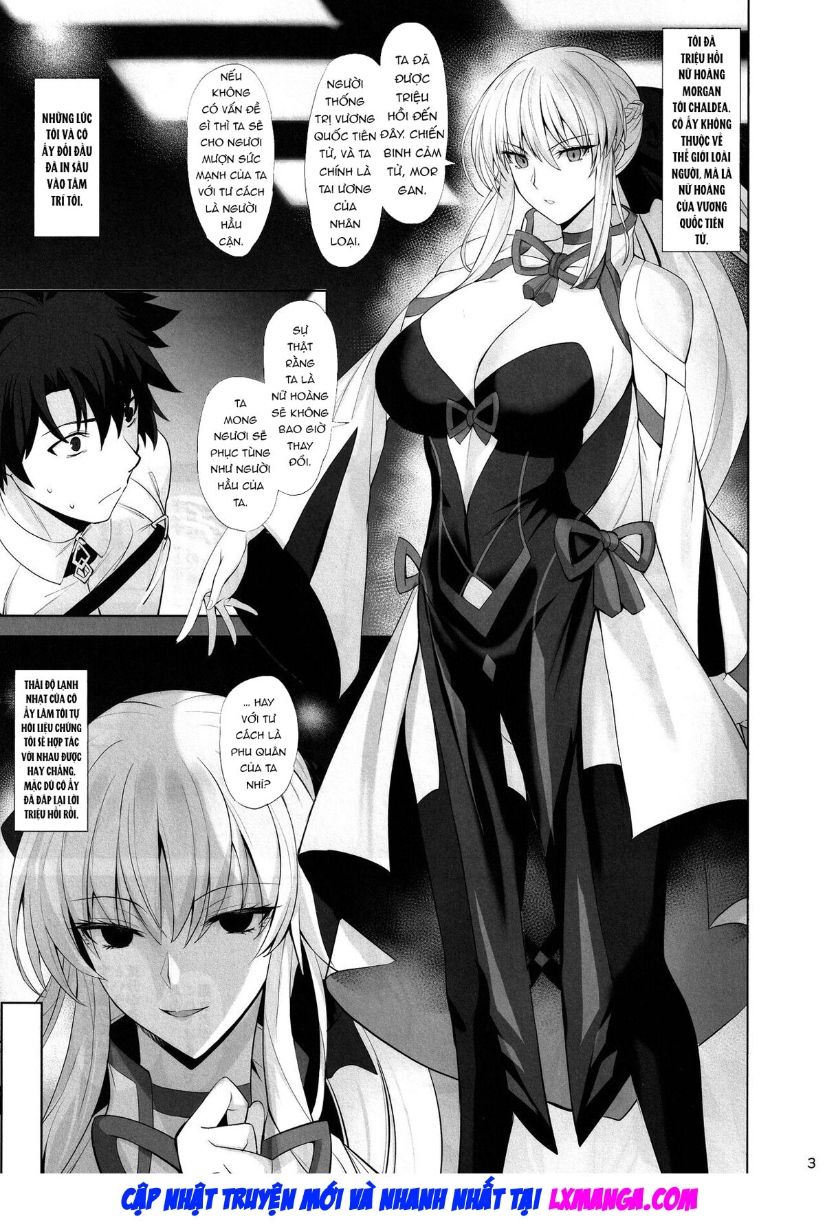 (C101) [Tamagobou (Kumakiti)] Joou to Toroketai | Please Seduce Me, Your Majesty (Fate/Grand Order) [Vietnamese Tiếng Việt] 图片编号 4