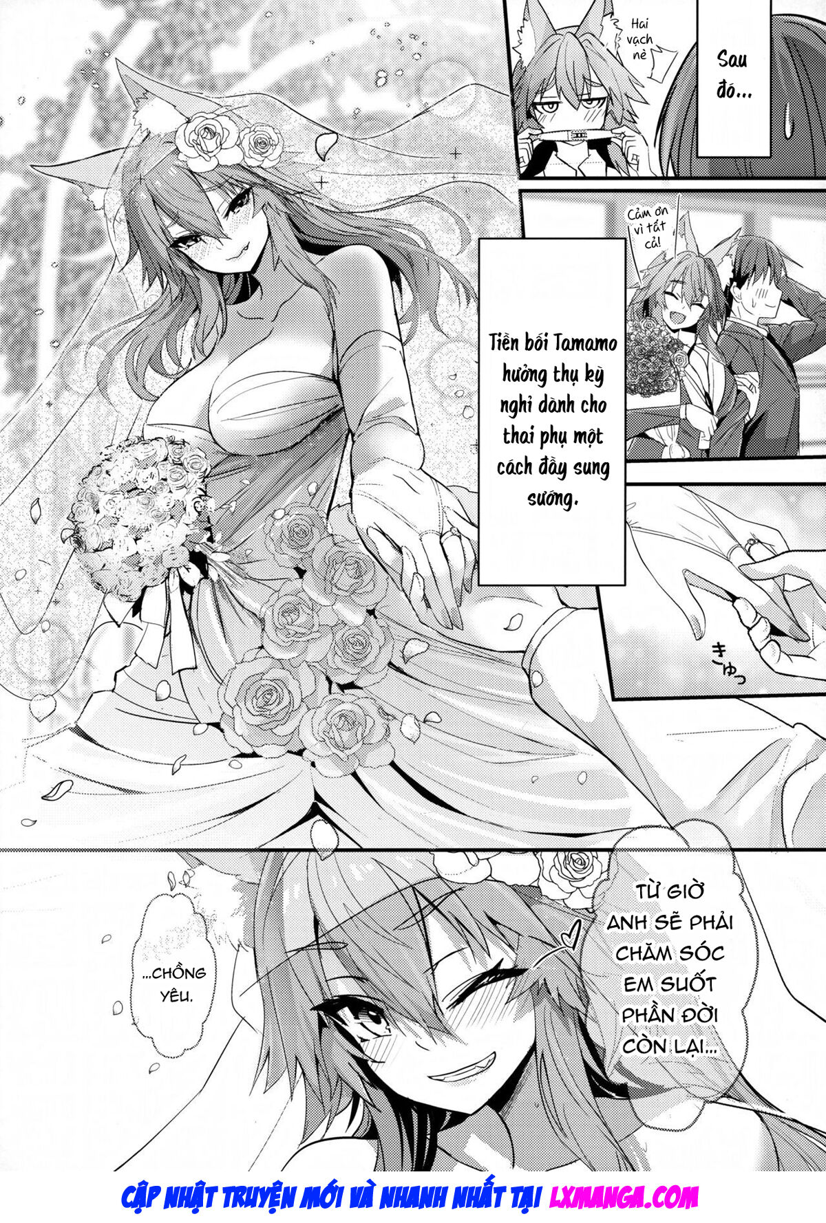 (C101) [Yamitsuki Honpo (Wise Speak)] Senpai OL Tamamo-san - Senpai Office Worker Tamamo (Fate/EXTRA CCC) [Vietnamese Tiếng Việt] Bildnummer 32