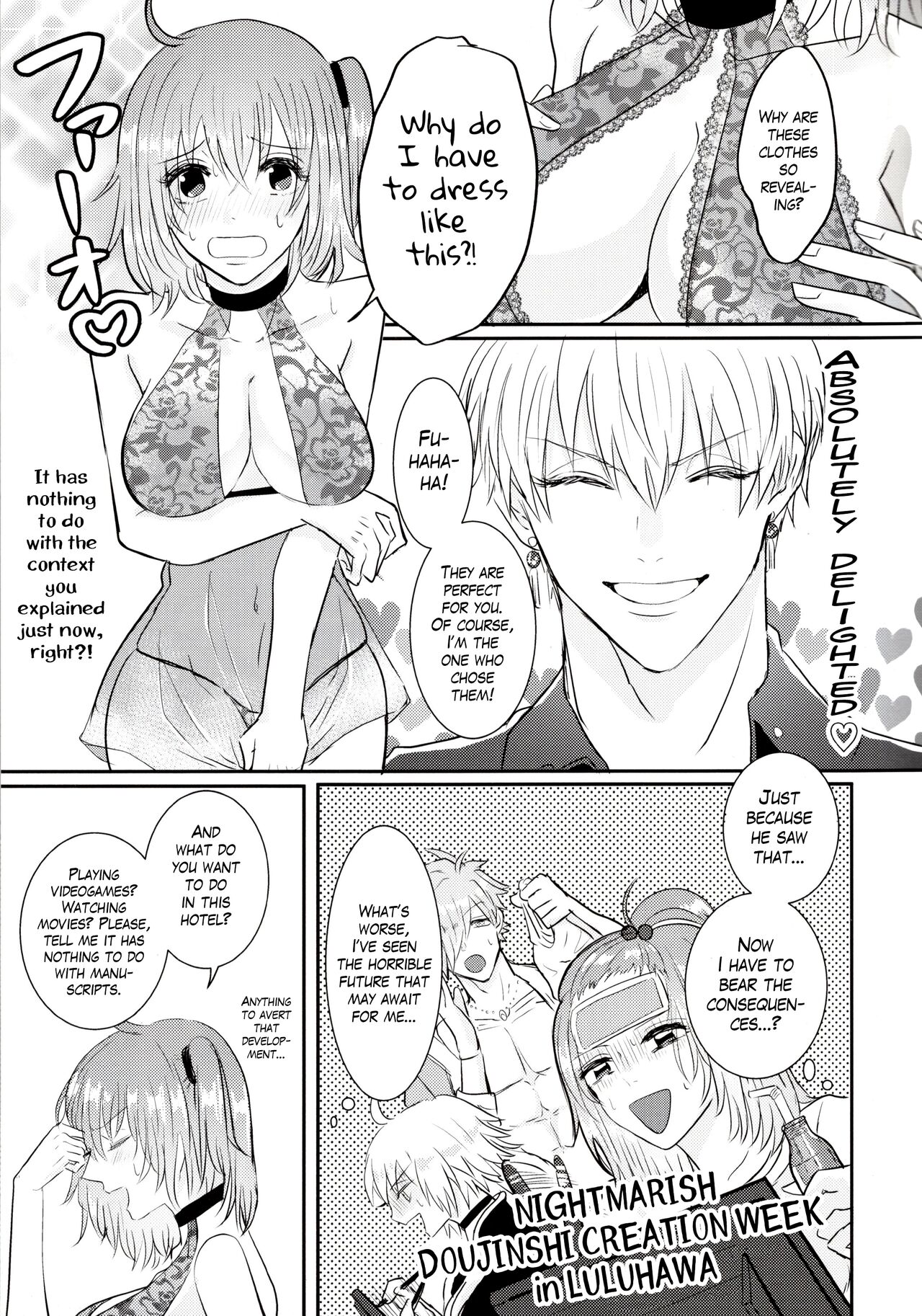 (C95) [Kiro (Gouma)] SWEET SEVEN DAYS (Fate/Grand Order) [English] [The Blavatsky Project] 이미지 번호 4