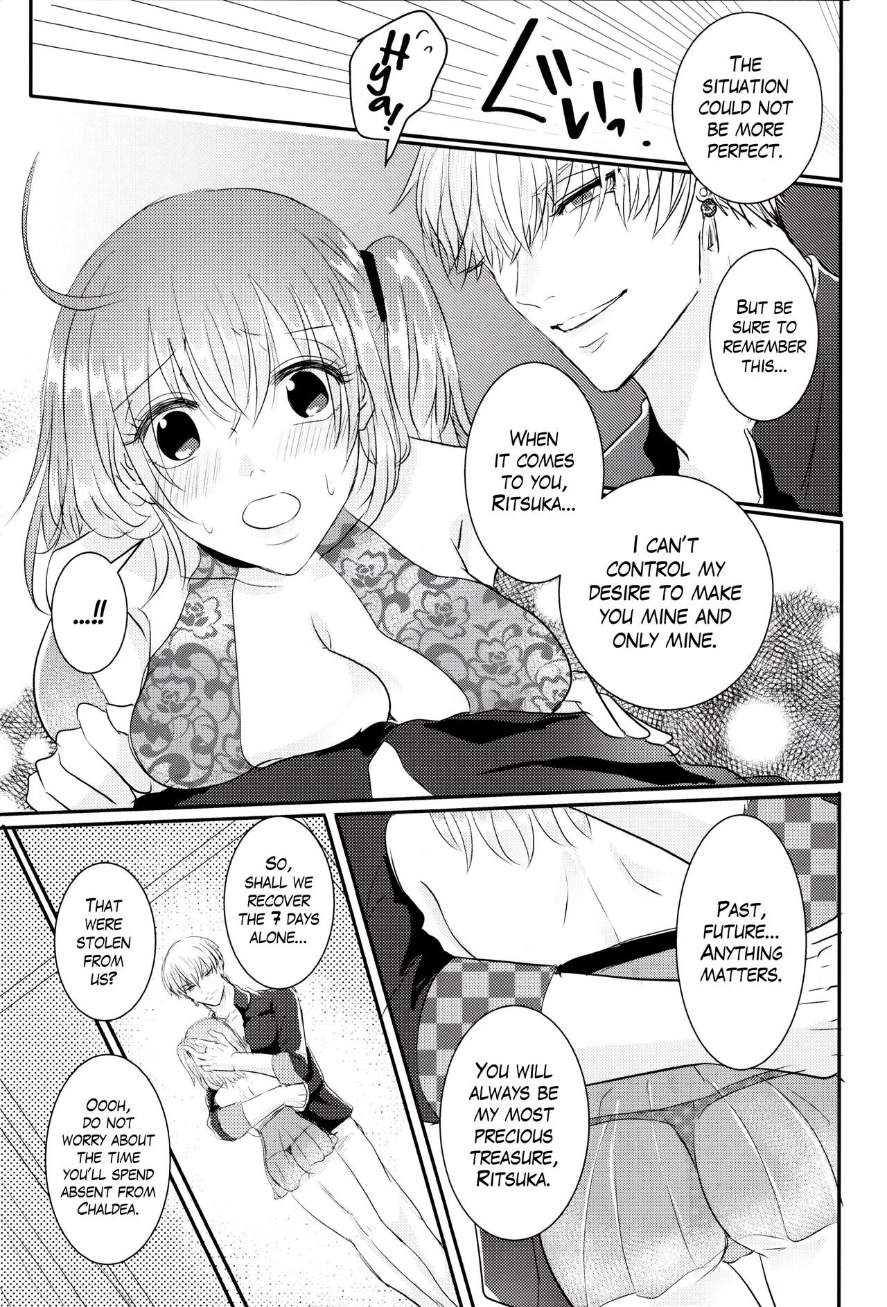 (C95) [Kiro (Gouma)] SWEET SEVEN DAYS (Fate/Grand Order) [English] [The Blavatsky Project] 이미지 번호 6