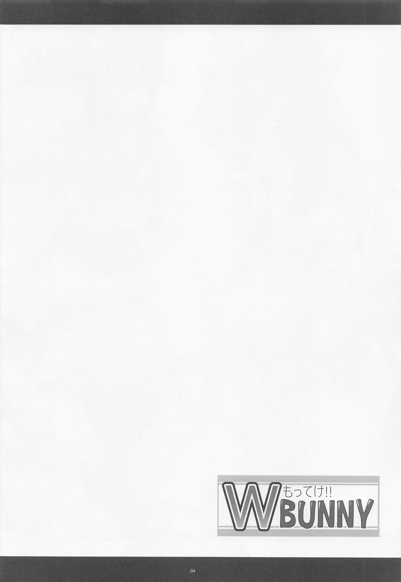 (C101) [Kanten Jigenryuu (Kanten)] Motteke!! W BUNNY (Senki Zesshou Symphogear) [Chinese] image number 3