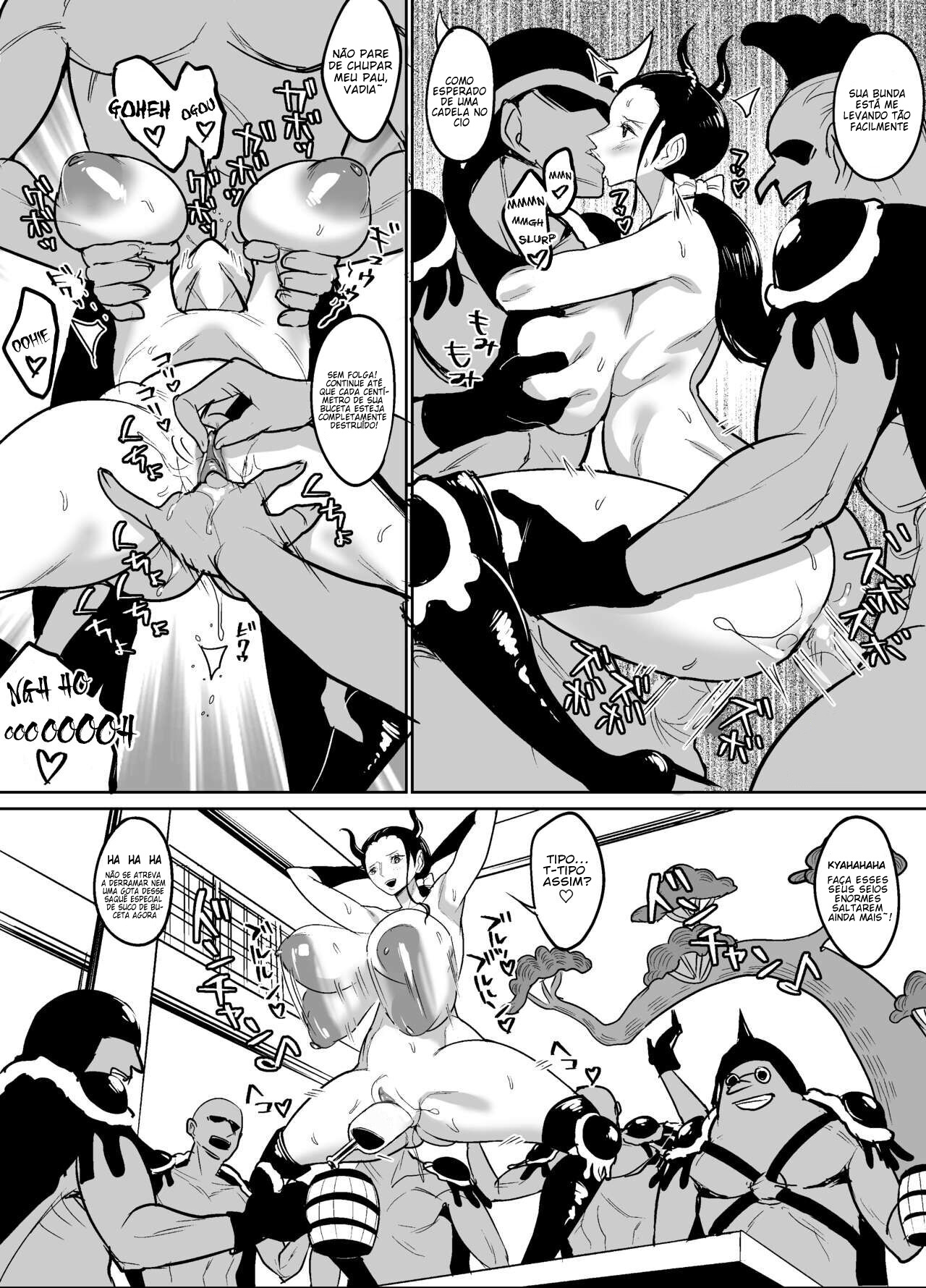 [Hamiltan] Onigashima Sennyuu Hen | Onigashima Infiltration (One Piece) [Portuguese-BR] [Decensored] 画像番号 7