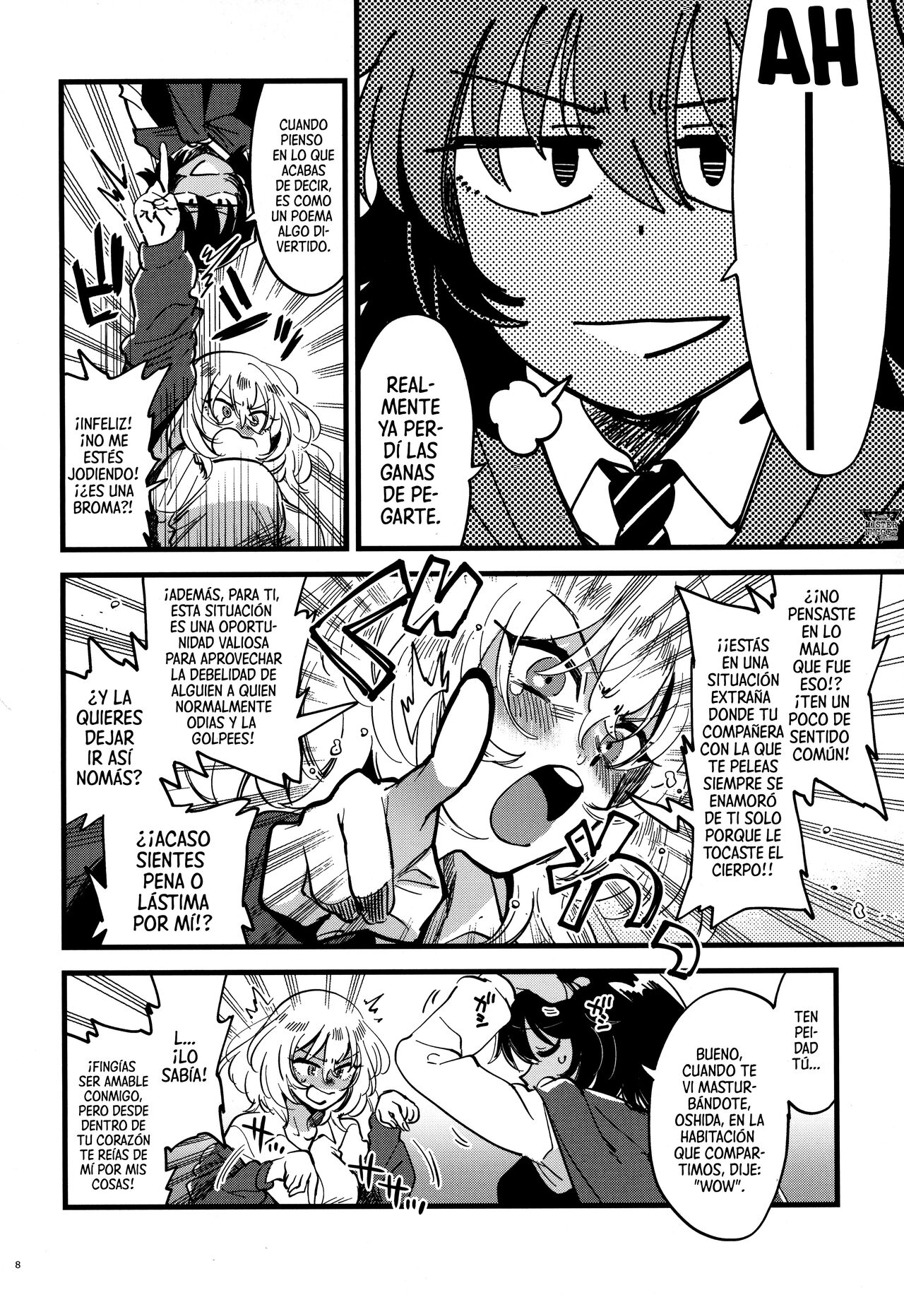 (C97) [Sonotaozey (Yukataro)] ANDO/OSHIDA,motto Nakayoku! | ¡Ando, Oshida, llévense bien! (Girls und Panzer) [Spanish] [Mr. Nugget] 画像番号 7