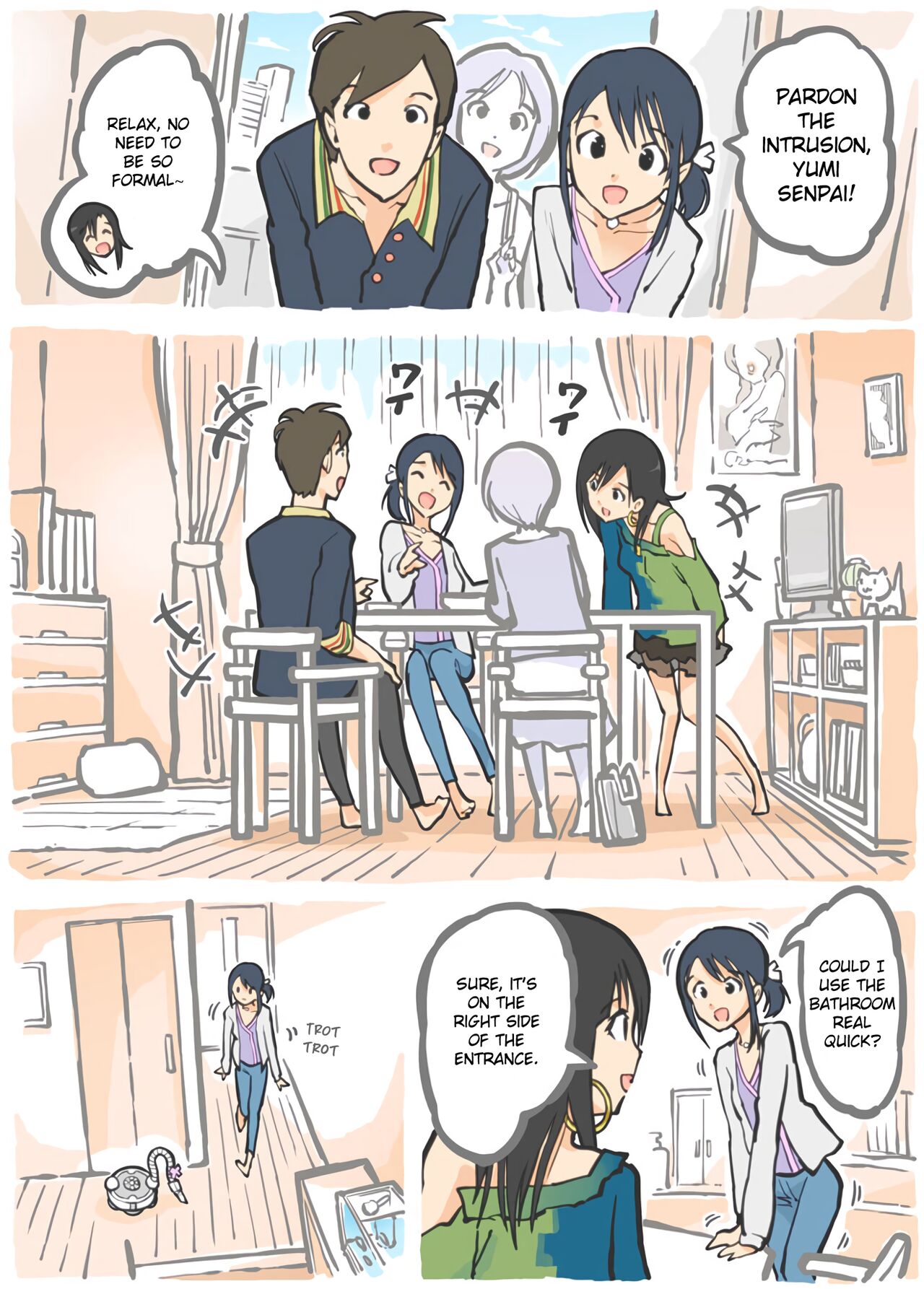 [Alpaca Club] Molested by a Vacuum Cleaner - Kohai's Home Visit - [English] 图片编号 3