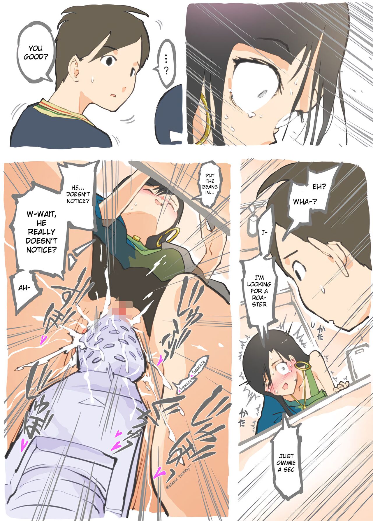 [Alpaca Club] Molested by a Vacuum Cleaner - Kohai's Home Visit - [English] 图片编号 24