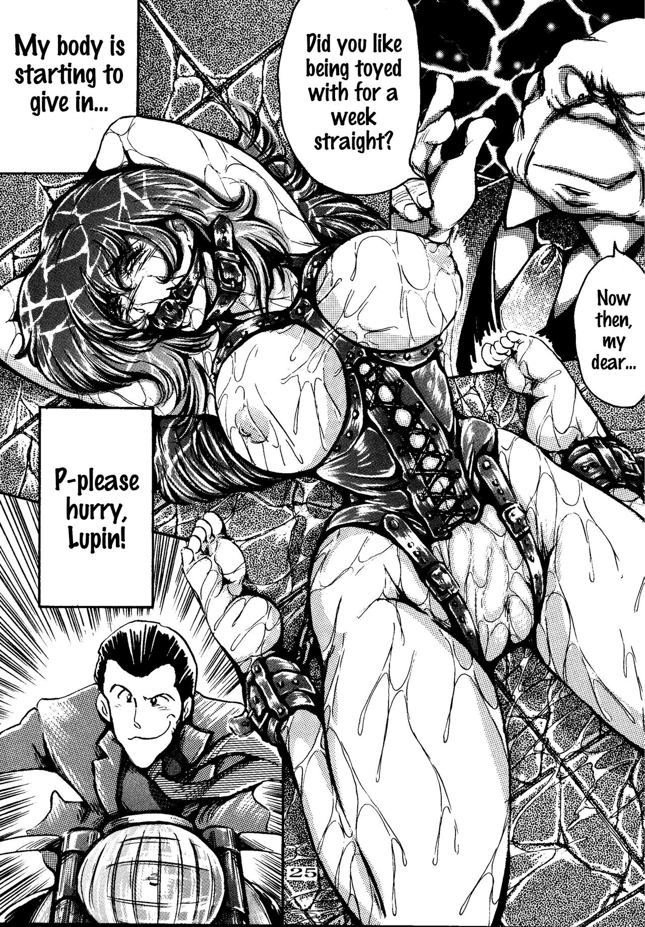 [Off Side (Baron.M)] FUJIKO (Lupin III) [English] [joobuspaidatr] [Digital] numero di immagine  25