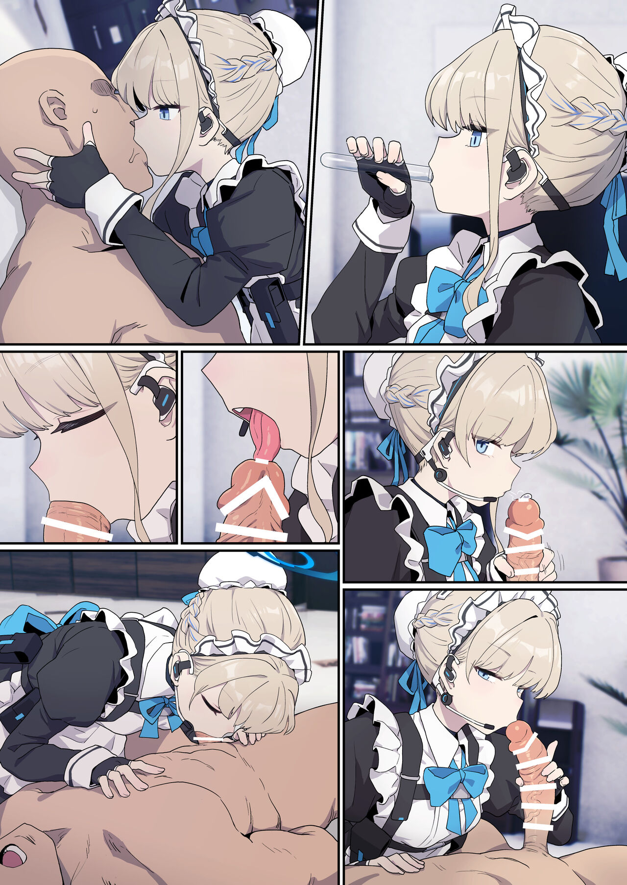 [Deadflow] トキに無表情搾精してもらう (Blue Archive) 画像番号 11