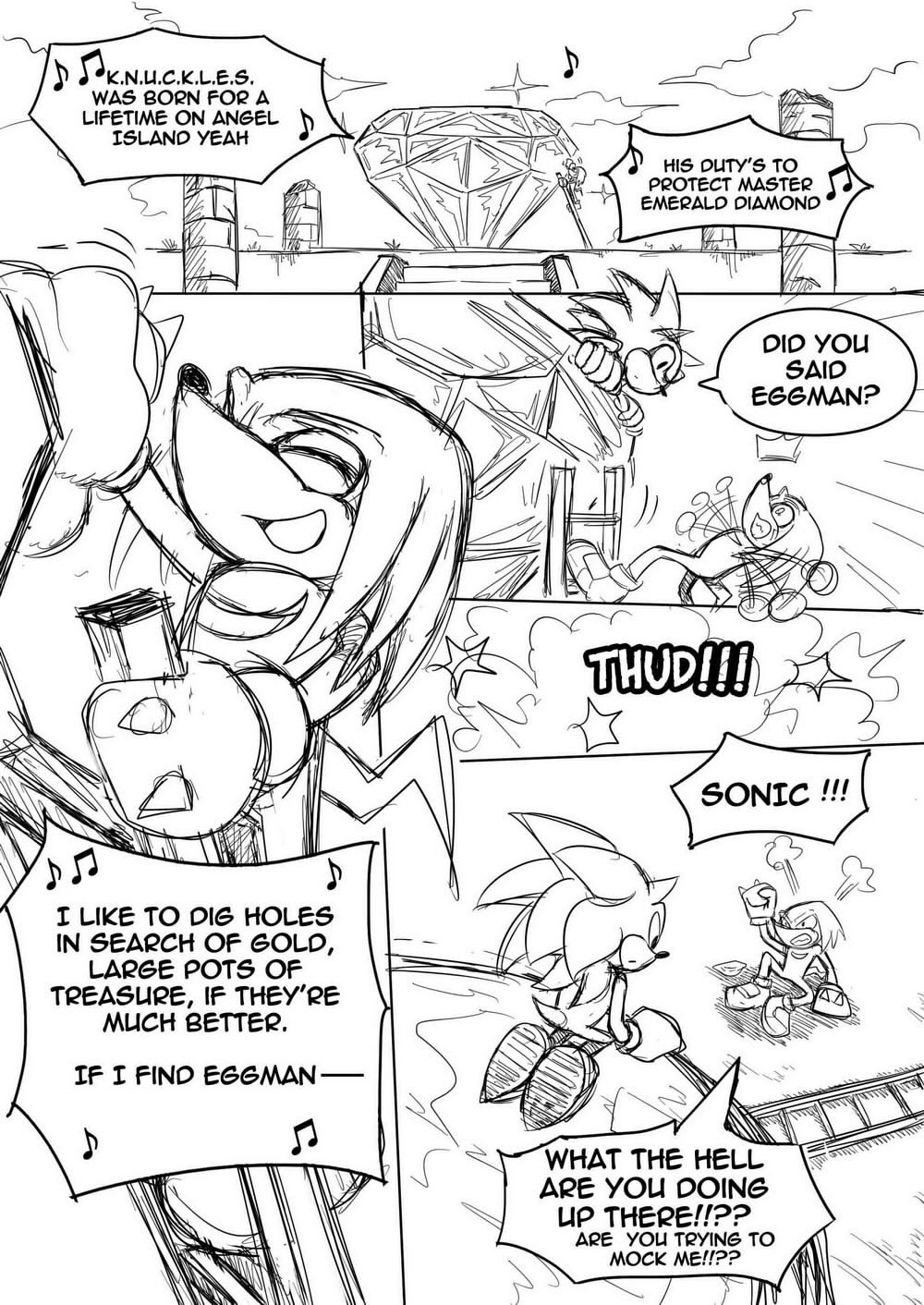 Sonic Doujinshi [English] 이미지 번호 3