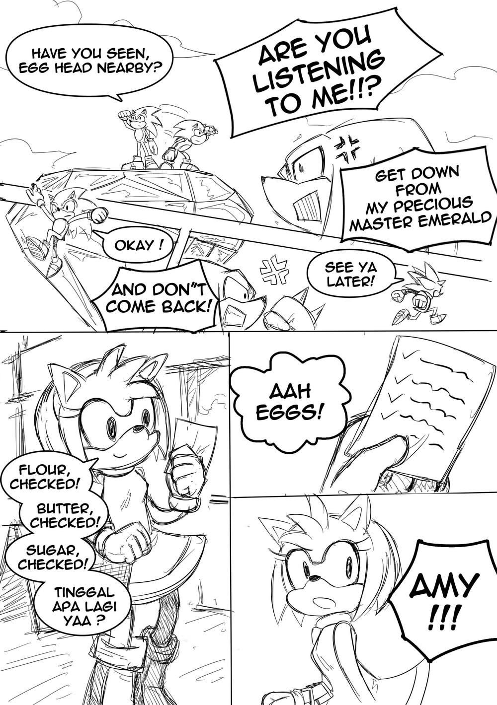 Sonic Doujinshi [English] 이미지 번호 4