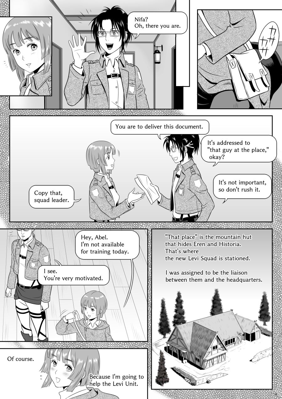 [山桑あまご] Cap, I have a message for you.vol. 1 (進撃の巨人) [英語] image number 5