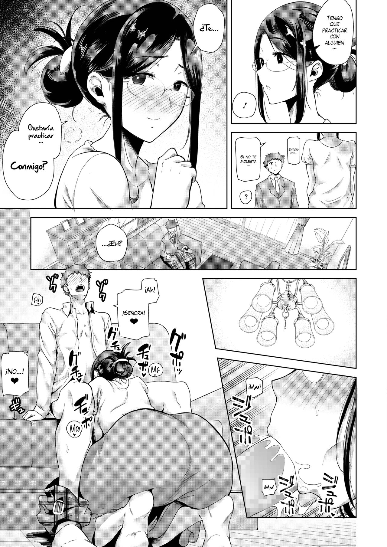 [Kurosu Gatari] Mama ga Kawari ni | ¡La Mamá es la Sustituta! (COMIC HOTMILK 2019-10) [Spanish] [NekoCreme] [Digital] 图片编号 5