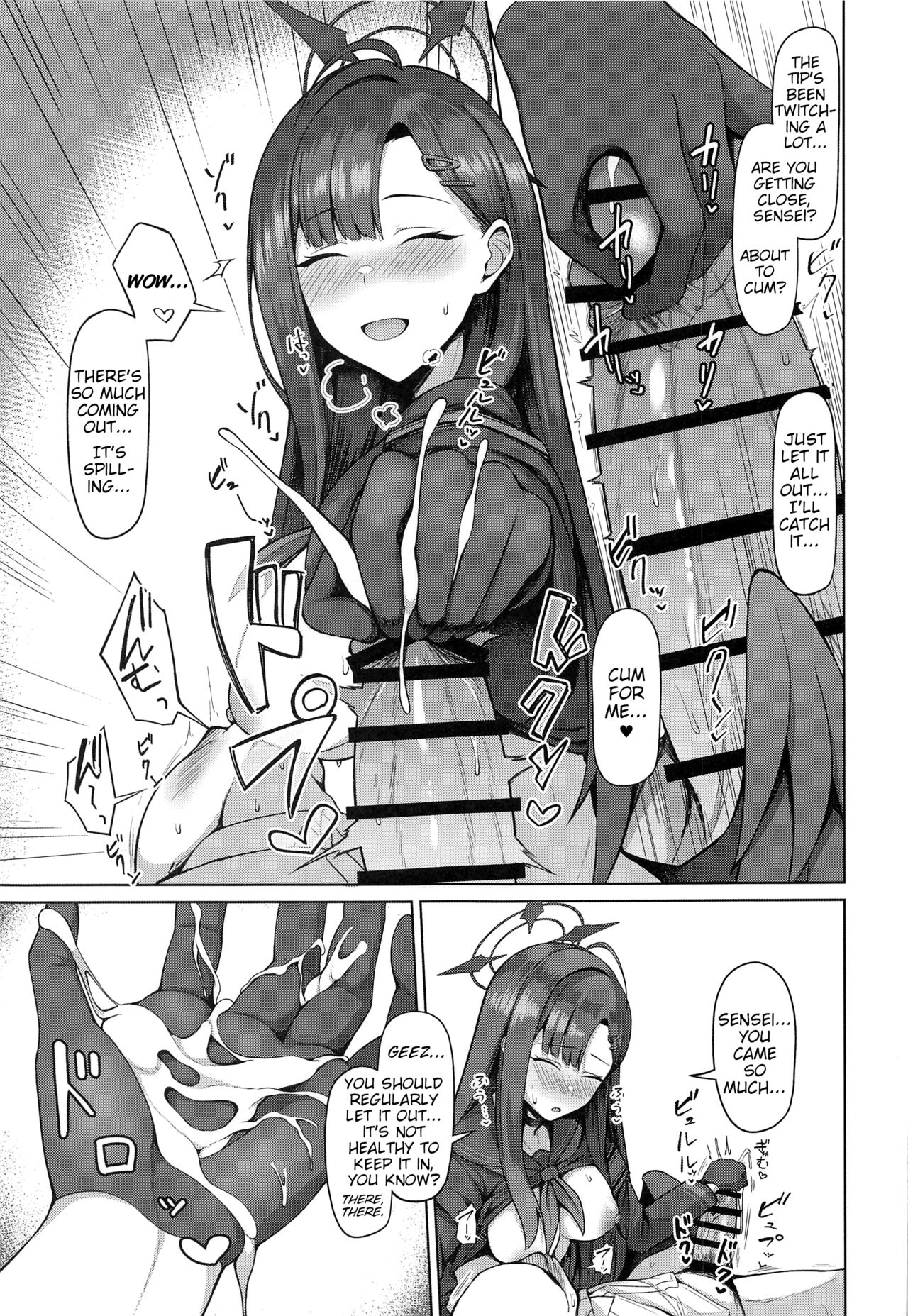 (Sanctum Archive chapter.2) [Hozuriya (Housubaru)] Sensei wa Shouganai Hitossu ne. ｜ Sensei, you're just so hopeless, aren't you? (Blue Archive) [English] [ShinyTL] Bildnummer 4