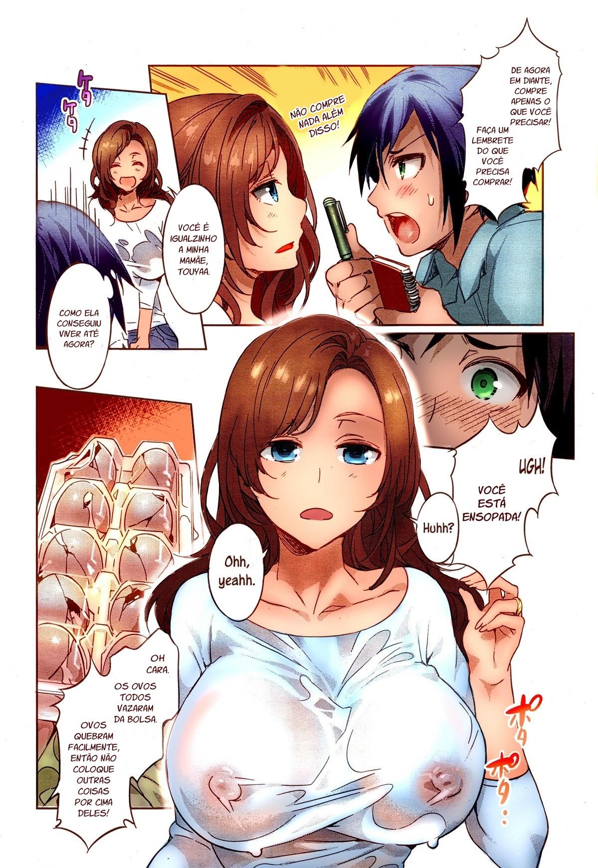 [Mizuryu Kei] Tonari no Rina-san | MInha Vizinha Rina (Comic Megastore Alpha 2014-11) [Portuguese-BR] [Rai Staz] [Colorized] imagen número 3