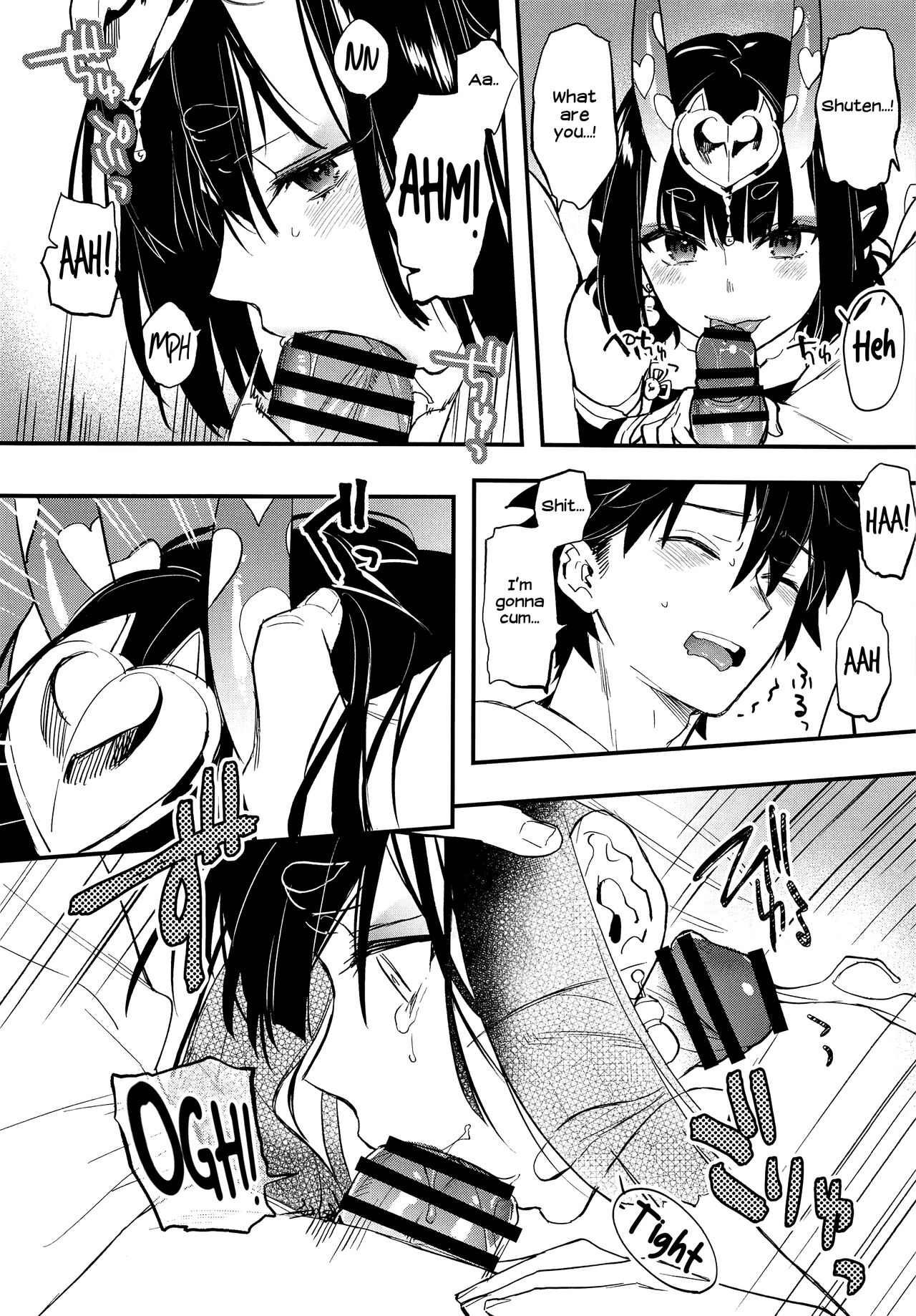 (C96) [Junjou Harinezumi (Kaguyuzu)] Cosplay Shuten-chan to Manatsu no Yo no Yume | A Midsummer Night's Dream with Shuten in Cosplay (Fate/Grand Order) [English] [Shiromaru] Bildnummer 6