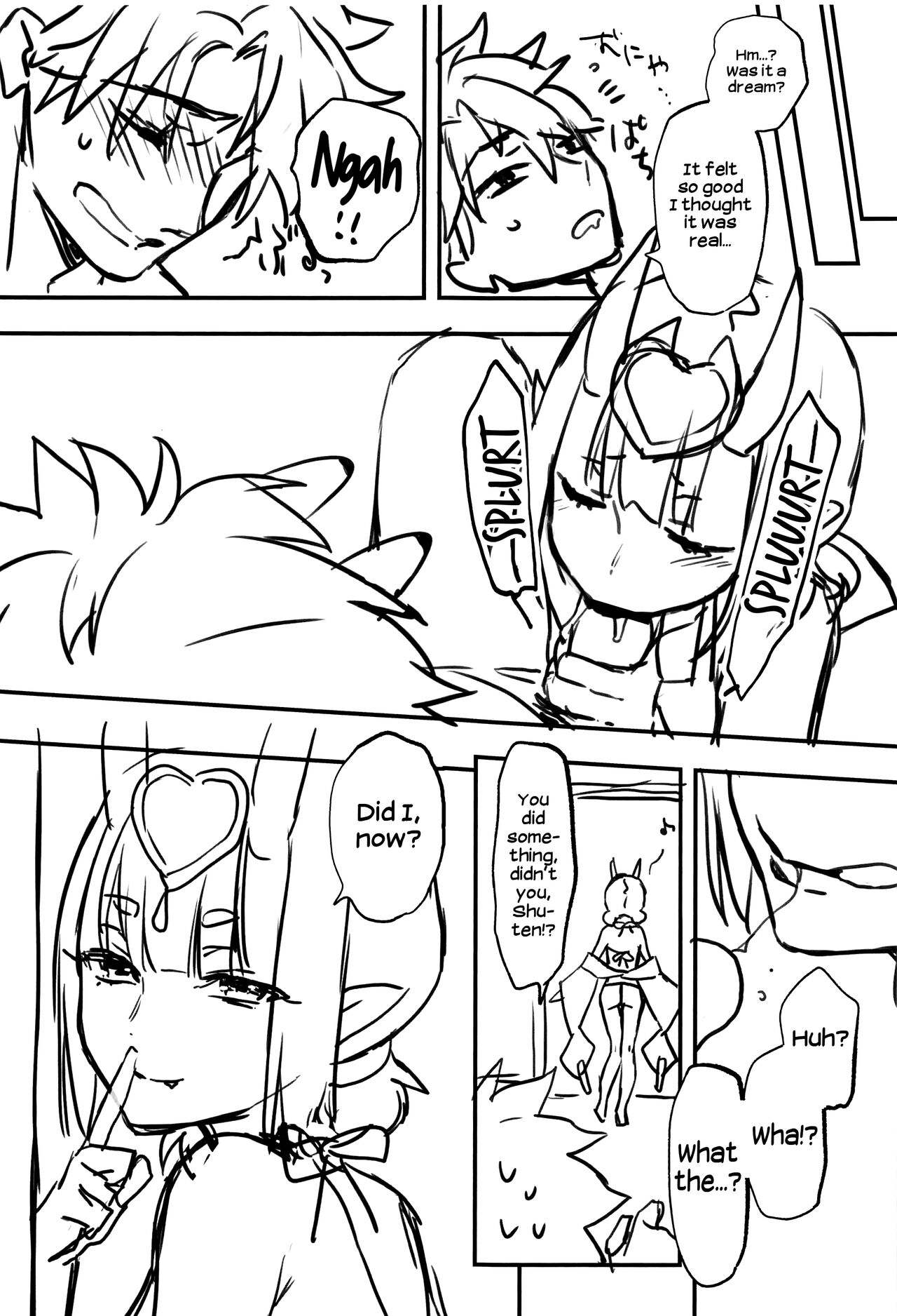 (C96) [Junjou Harinezumi (Kaguyuzu)] Cosplay Shuten-chan to Manatsu no Yo no Yume | A Midsummer Night's Dream with Shuten in Cosplay (Fate/Grand Order) [English] [Shiromaru] Bildnummer 15