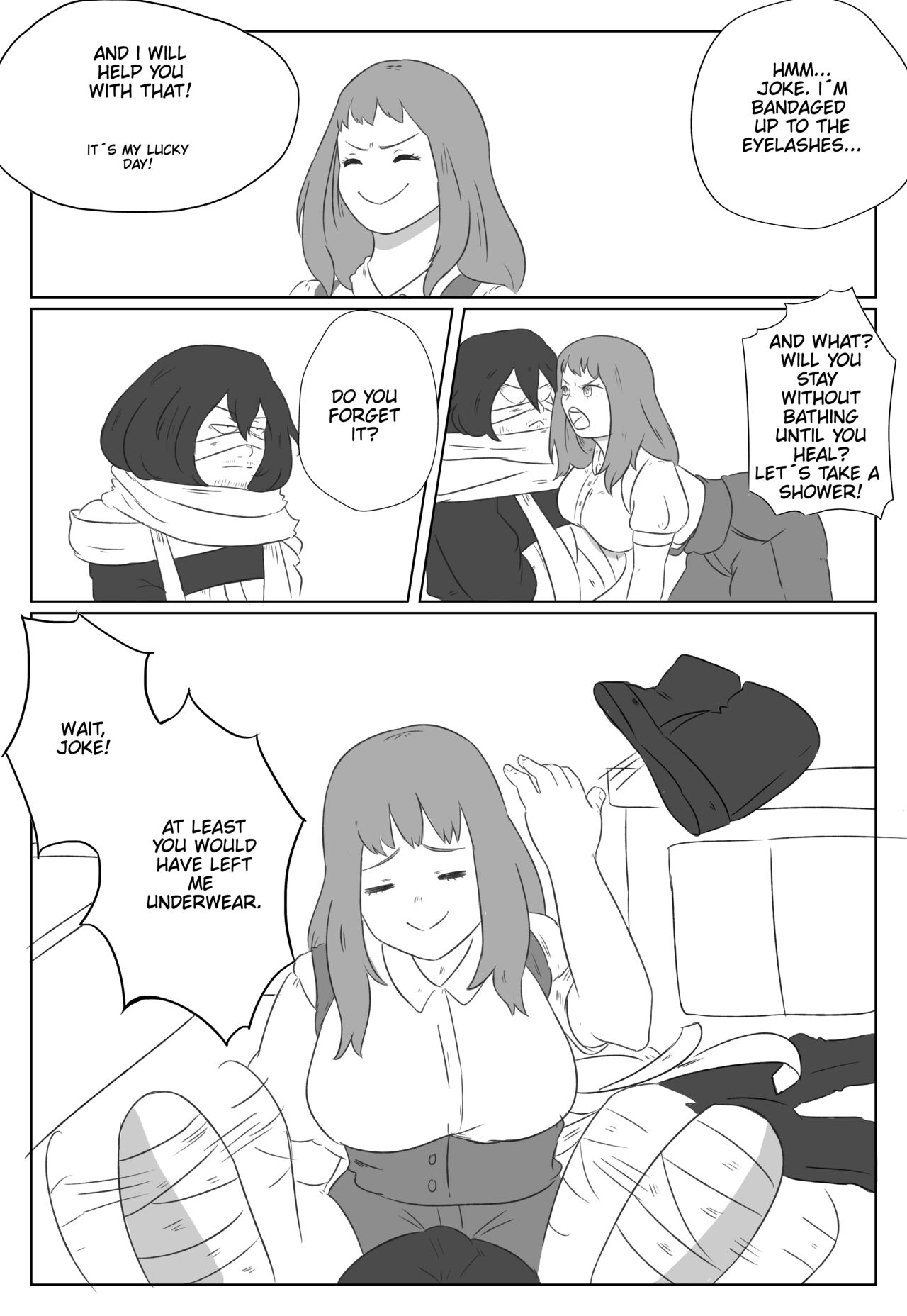 [Kimura] Taking care of you (Boku no Hero Academia) [English] изображение № 5