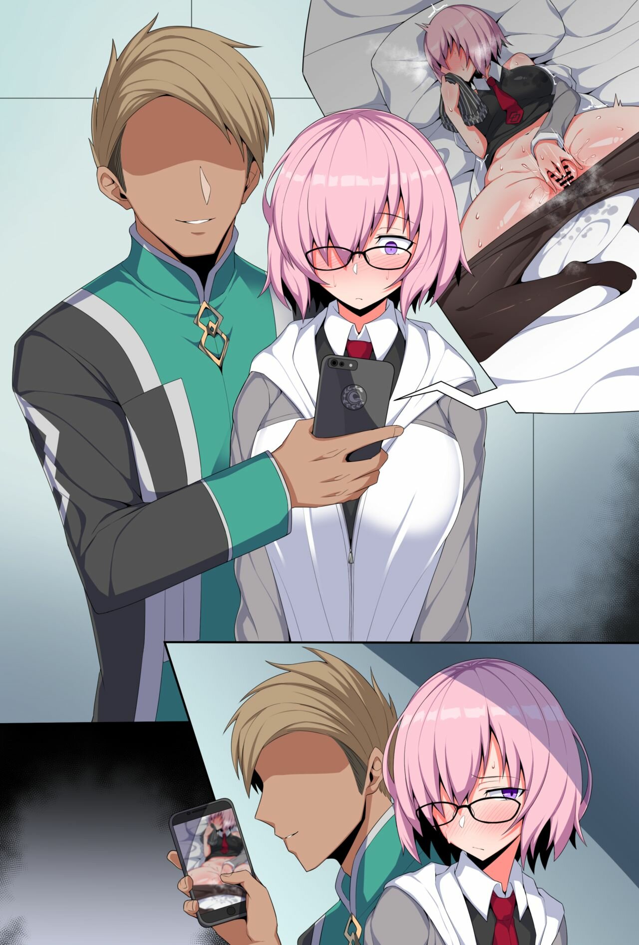 [Arimura Daikon] Saikin Senpai ni Kamatte moraete inai Kouhai Nasubi-chan | Lately Senpai Hasn't Been Paying Much Attention To His Kouhai Mash (Fate/Grand Order) [Spanish] numero di immagine  4