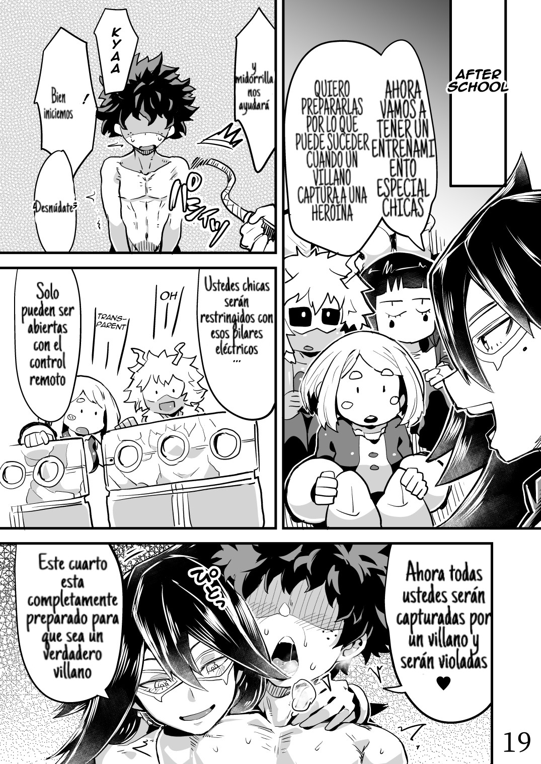 [slime_eer (Nutaunagi)] Boku to Nottori Villain Nakademia Vol. 2 (Boku no Hero Academia) [Spanish] [Dream Scan] [Digital] imagen número 18