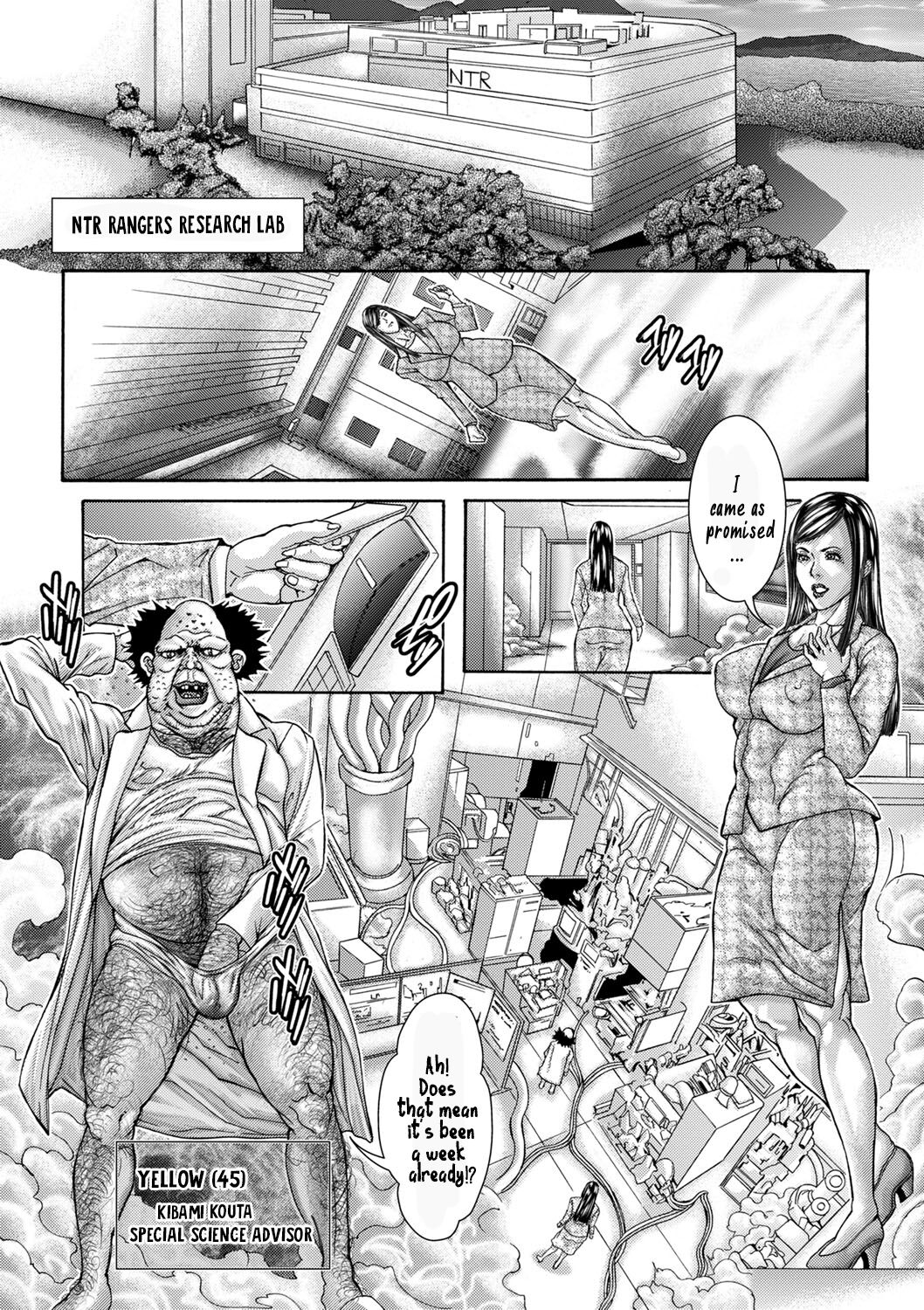 [Sawada Daisuke] Sentai Pink Nikubenki | The Pink Ranger Becomes a Meat Toilet (COMIC Masyo 2022-05) [English] [Digital] 图片编号 4