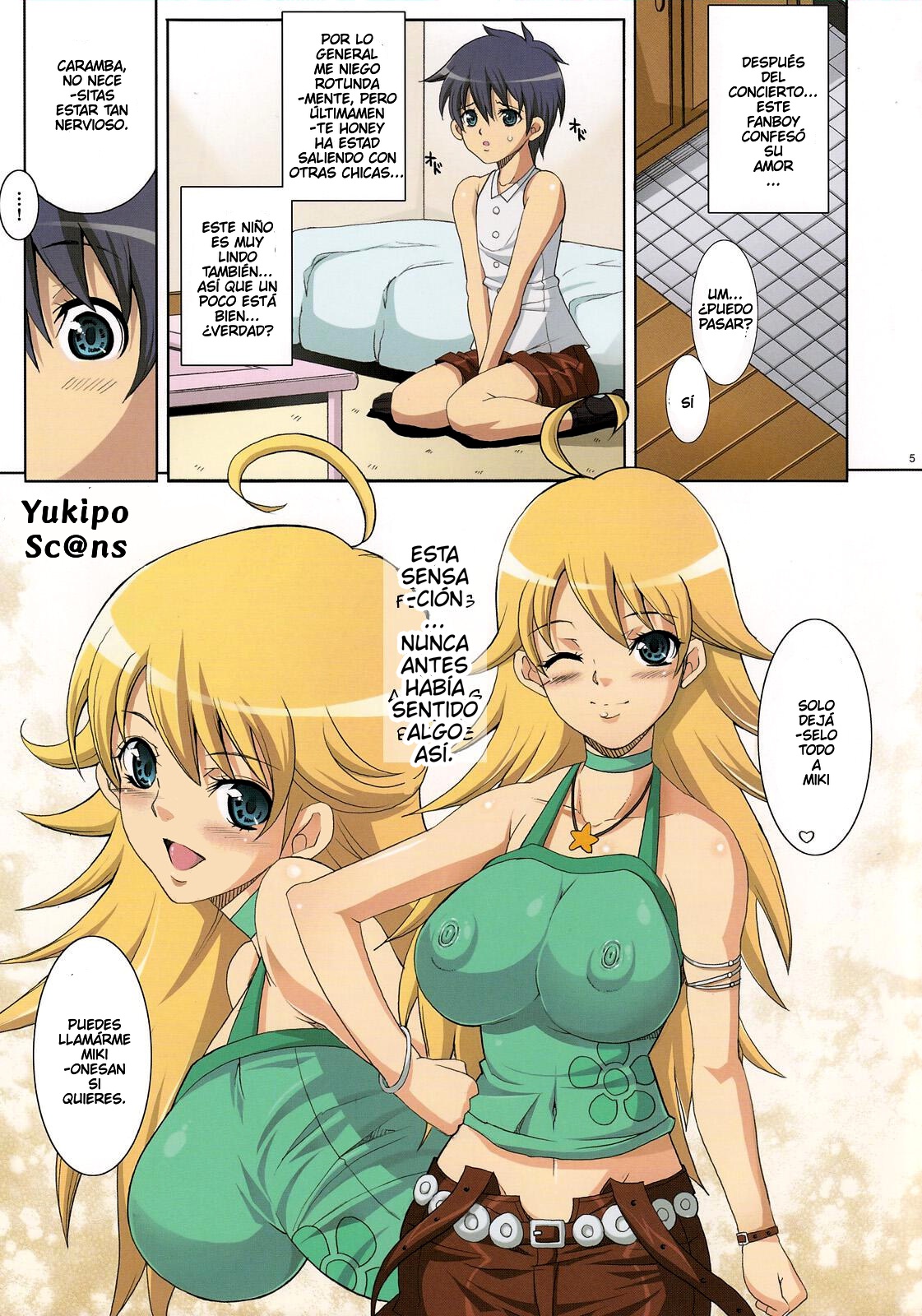 (COMIC1☆2) [Youkai Tamanokoshi (CHIRO)] -MASTER@GIRL- (THE IDOLM@STER) [Spanish] {Yukipo Scans} 图片编号 4