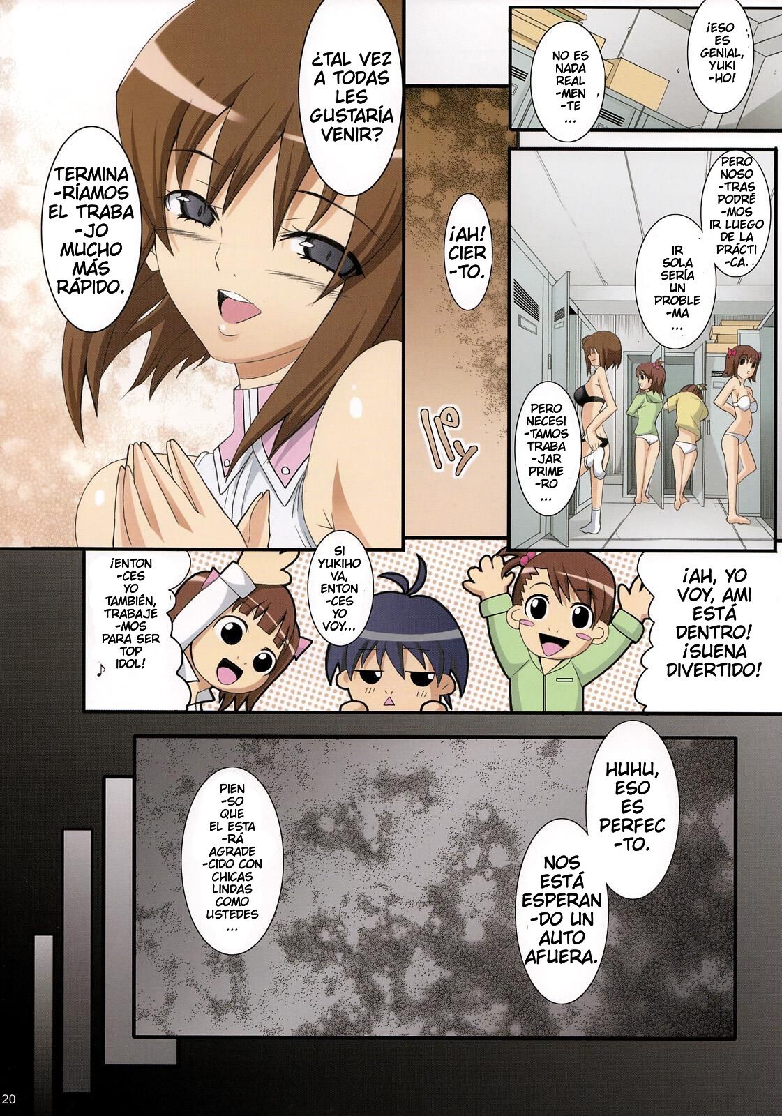 (COMIC1☆2) [Youkai Tamanokoshi (CHIRO)] -MASTER@GIRL- (THE IDOLM@STER) [Spanish] {Yukipo Scans} 图片编号 18