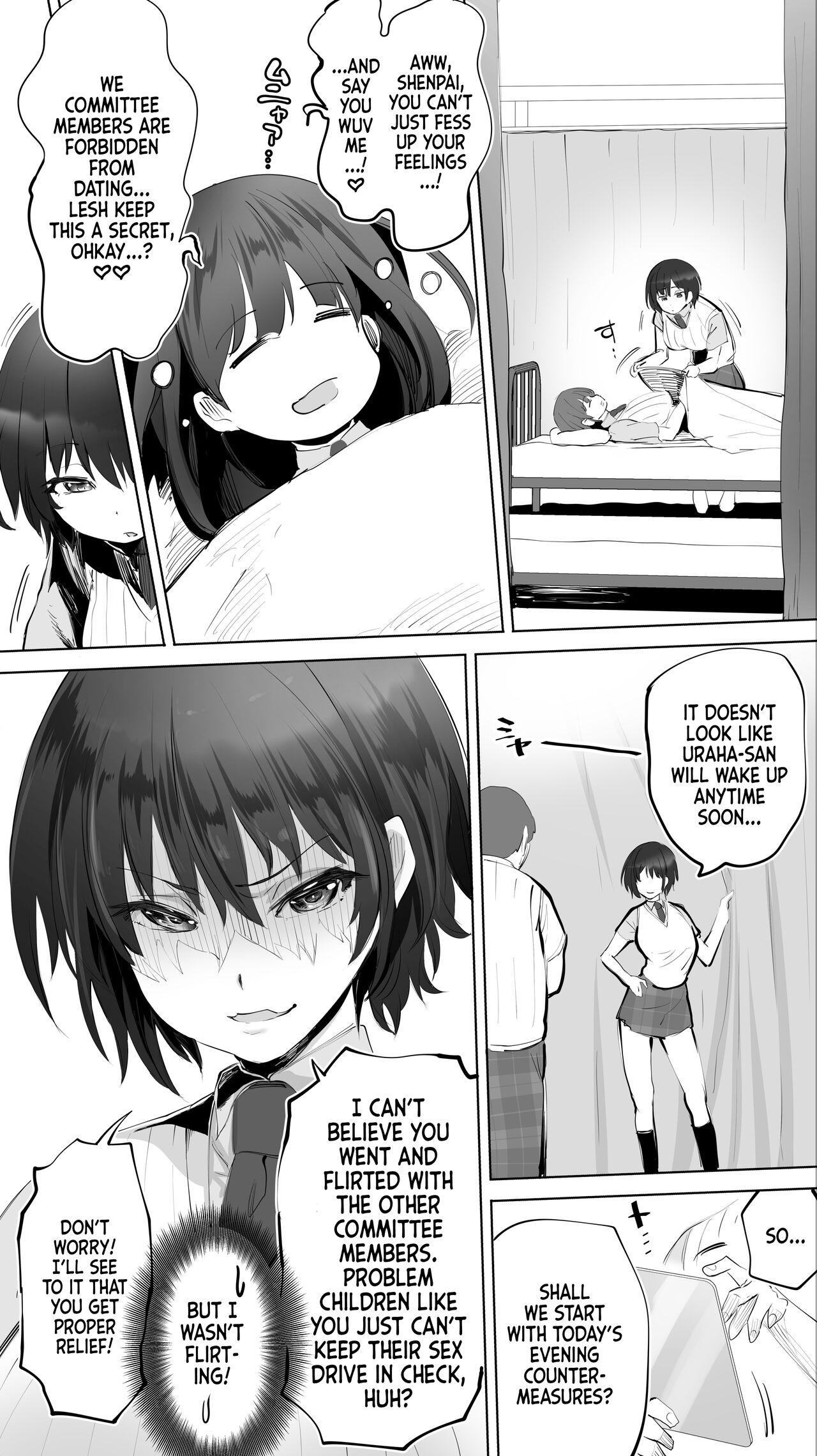 [STUDIO HUAN (Raidon)] Taiseii no Minna Shitto Shinaide... | Don't get FOMO, Committee Gals! [English] [Team Rabu2+HentaIsLife Scans] image number 32