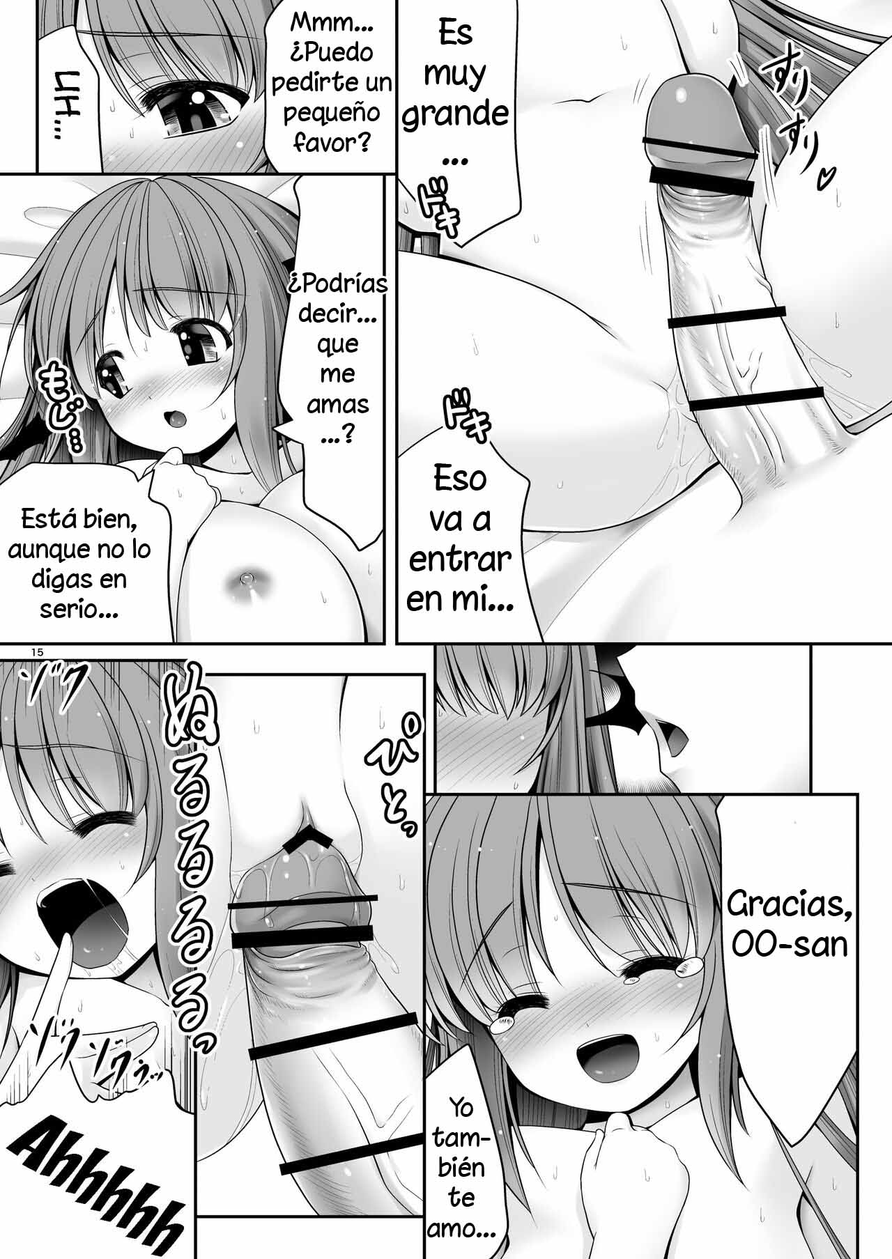 Yosutebito na Mangakaki (Tomoki Tomonori)] Teaching a Naïve Demon Girl The Basics (Touhou Project) [Spanish] numero di immagine  12