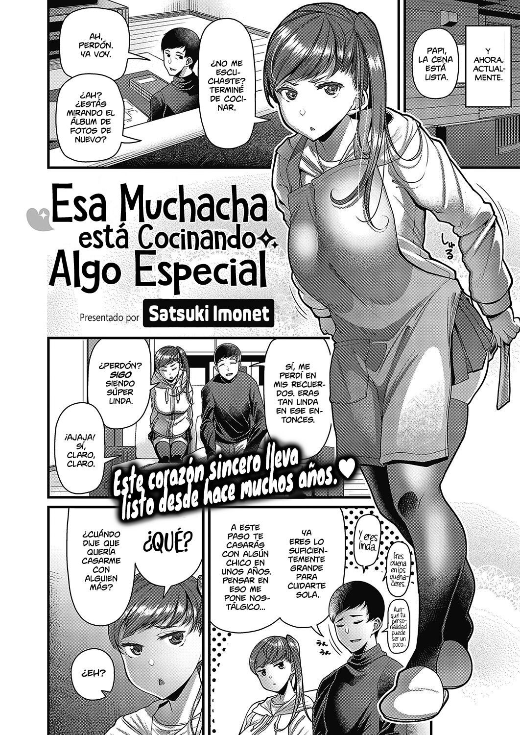 [Satsuki Imonet] Sono Ko wa Takurandeiru | Esa Muchacha está Cocinando Algo Especial (Comic G-Es 02) [Spanish] [Shirosaki Scans] [Digital] numero di immagine  4