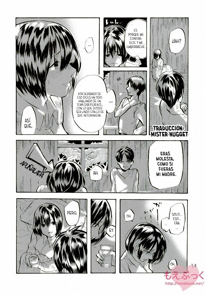 [Haicara (Yukiko)] Muchi na Watashi ni Amai Kiss o (Shingeki no Kyojin) [Spanish] [Mr. Nugget] image number 13