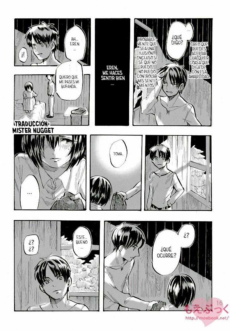 [Haicara (Yukiko)] Muchi na Watashi ni Amai Kiss o (Shingeki no Kyojin) [Spanish] [Mr. Nugget] image number 15