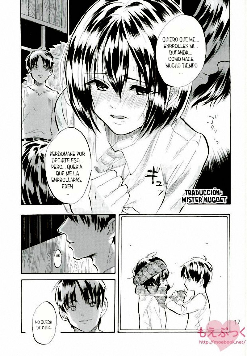 [Haicara (Yukiko)] Muchi na Watashi ni Amai Kiss o (Shingeki no Kyojin) [Spanish] [Mr. Nugget] image number 16