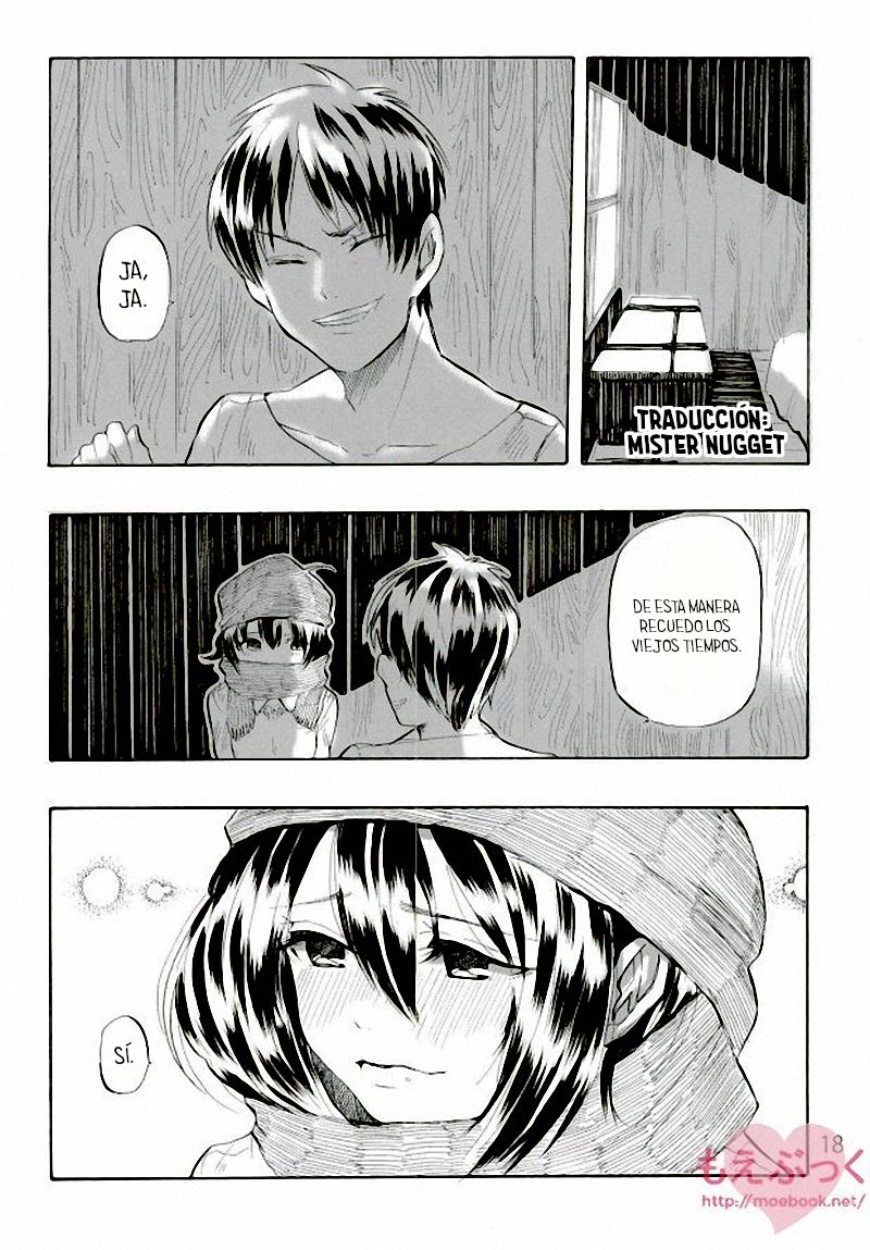 [Haicara (Yukiko)] Muchi na Watashi ni Amai Kiss o (Shingeki no Kyojin) [Spanish] [Mr. Nugget] image number 17