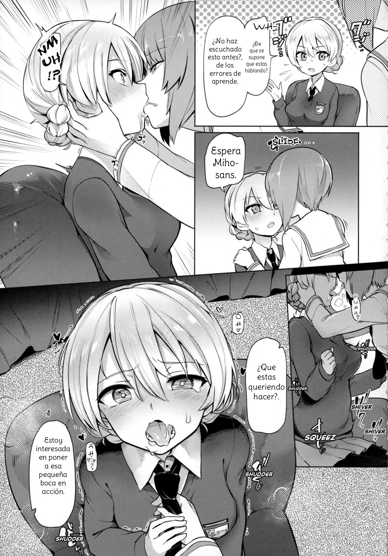 Yakitate Jamaica (Aomushi)] Chinpo Yakuza Miporin 4 Koucha Kairaku Choukyou Hen Chinpo Yakuza Miporin 4 Black Tea Slave Training (Girls und Panzer) Spanish 画像番号 4