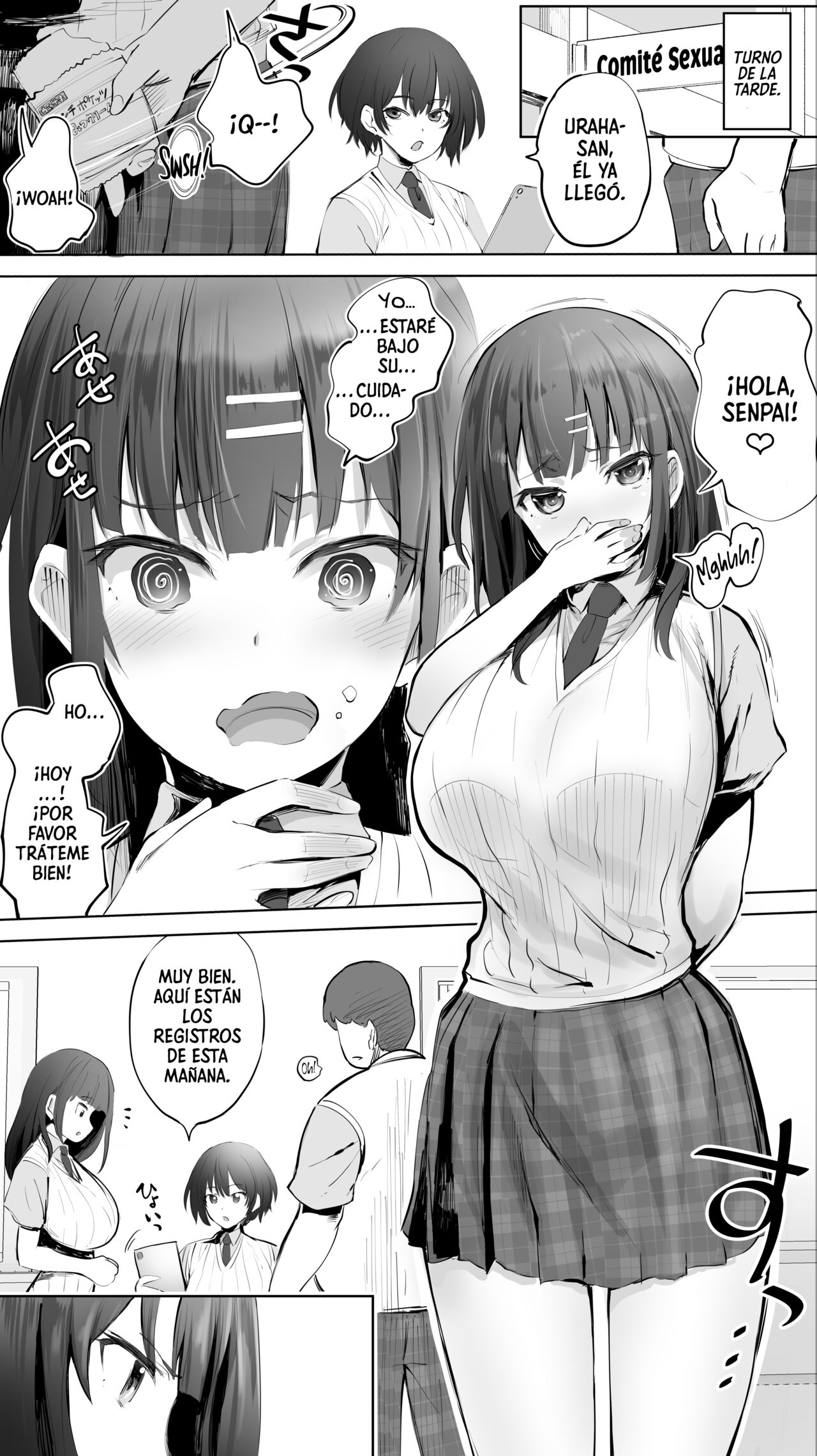 [STUDIO HUAN (Raidon)] Taiseii no Minna Shitto Shinaide... | ¡No se ENOJEN Chicas del Comite! [Spanish] [Team Rabu2+HentaIsLife Scans] numero di immagine  20