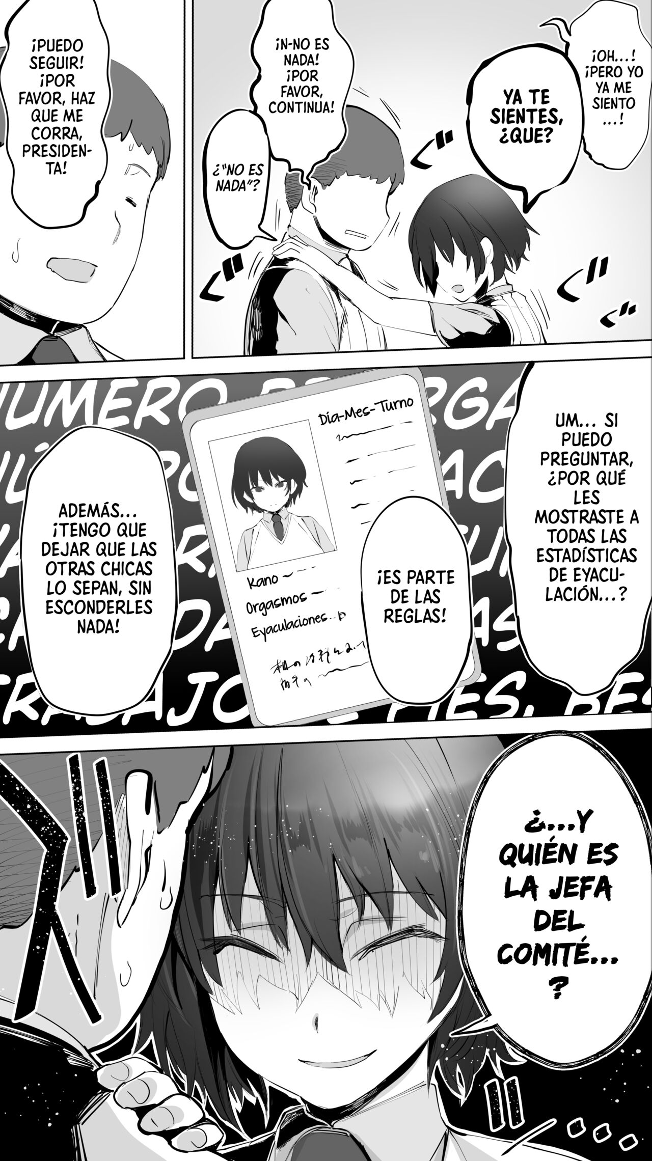 [STUDIO HUAN (Raidon)] Taiseii no Minna Shitto Shinaide... | ¡No se ENOJEN Chicas del Comite! [Spanish] [Team Rabu2+HentaIsLife Scans] numero di immagine  33